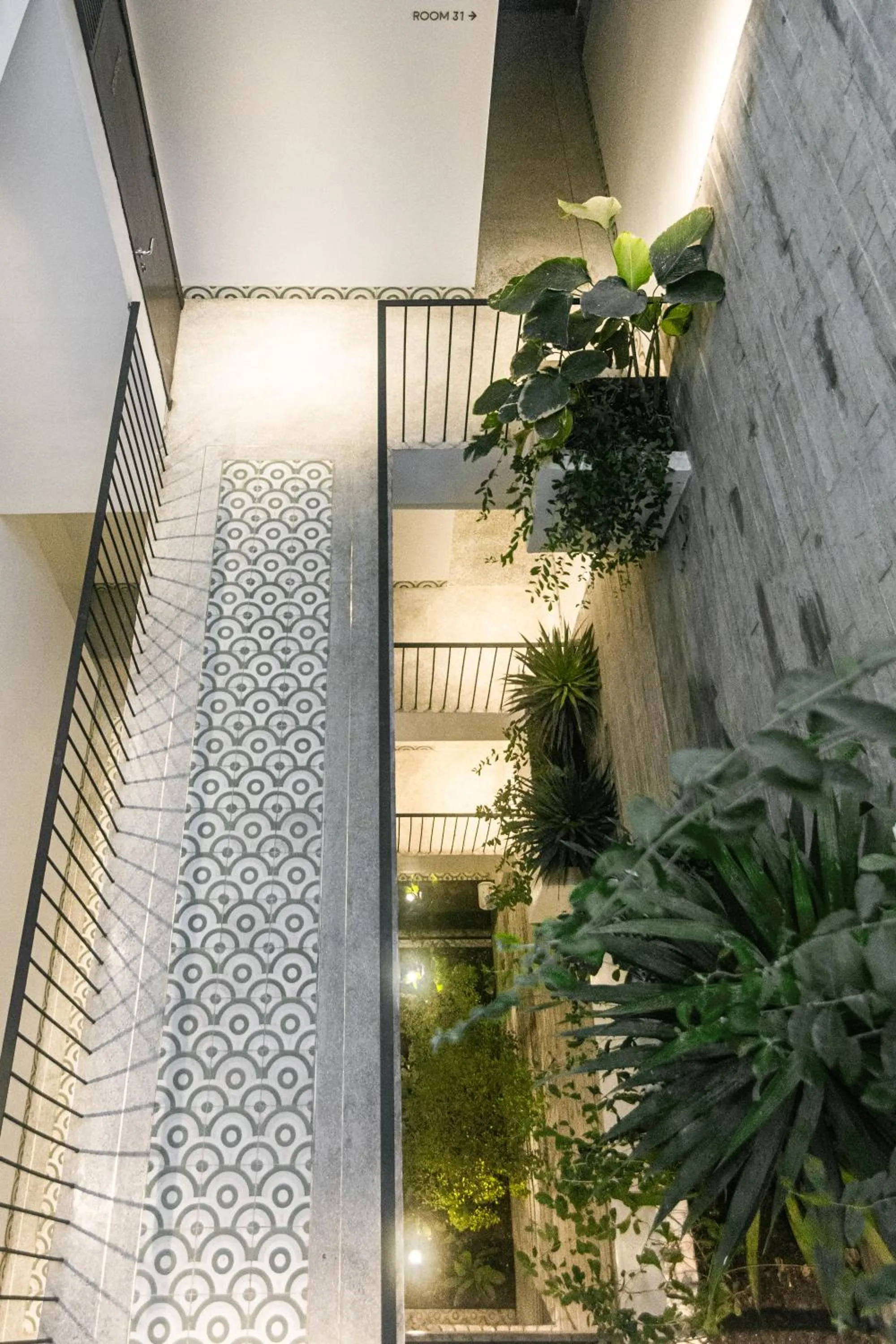 Patio in Aborest Tropical Hostel