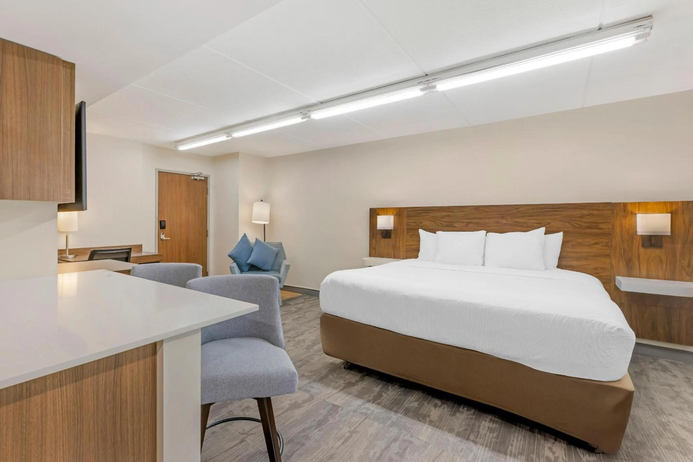 Bedroom, Bed in Sleep Inn Oakbrook Terrace - Chicago