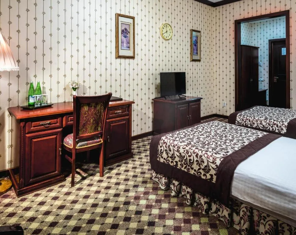 Bed in Asia Tashkent Hotel