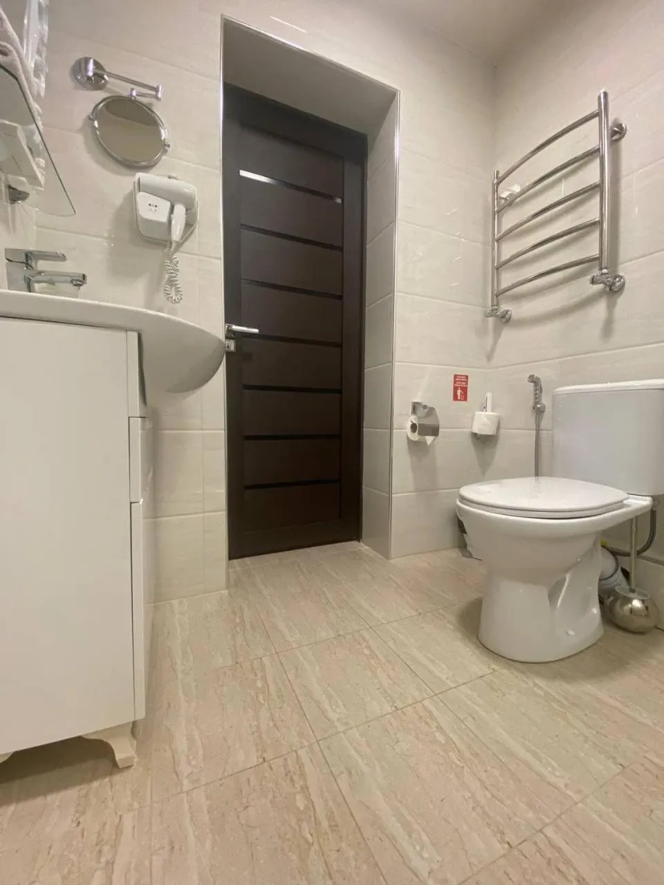 Toilet in Asia Tashkent Hotel