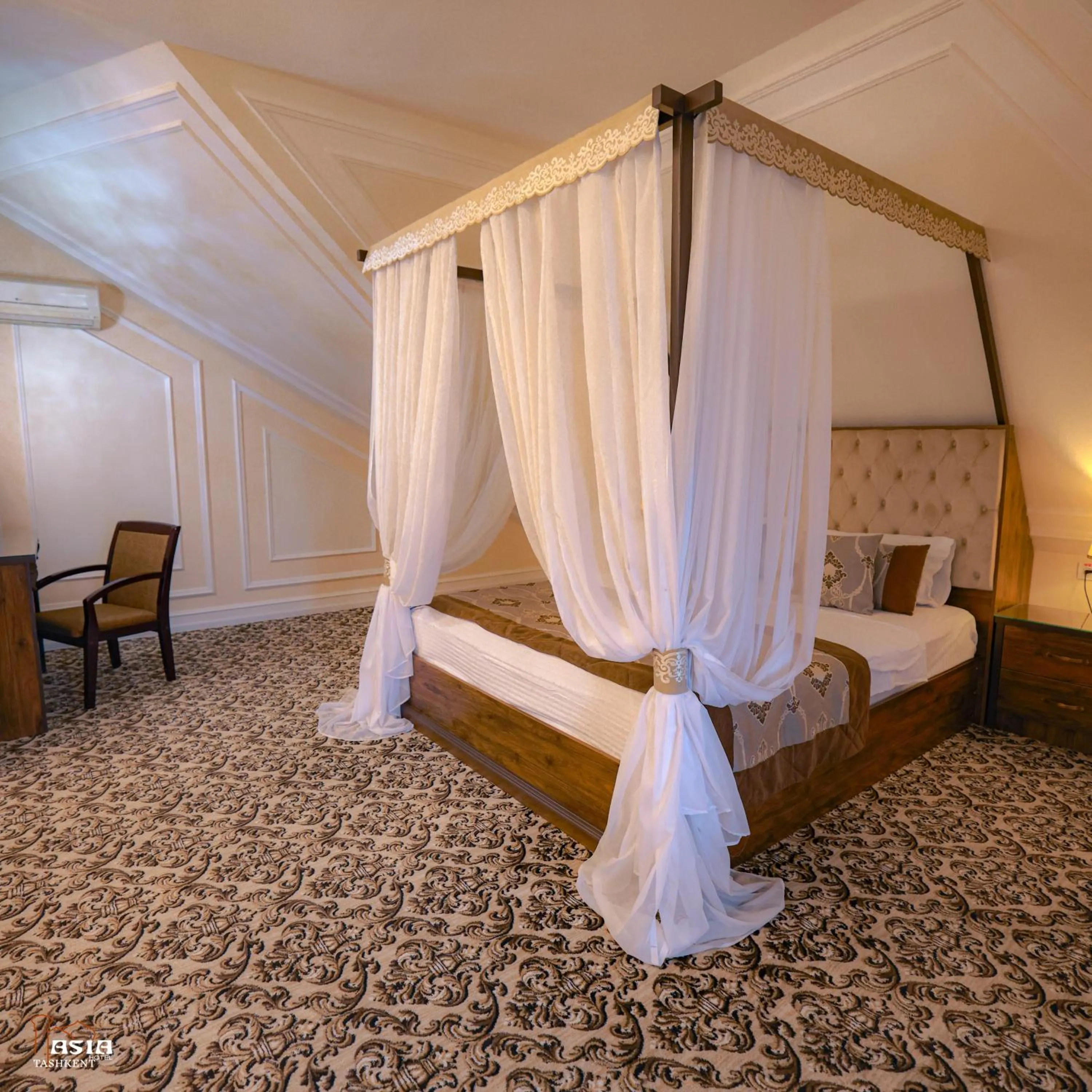 Bed in Asia Tashkent Hotel