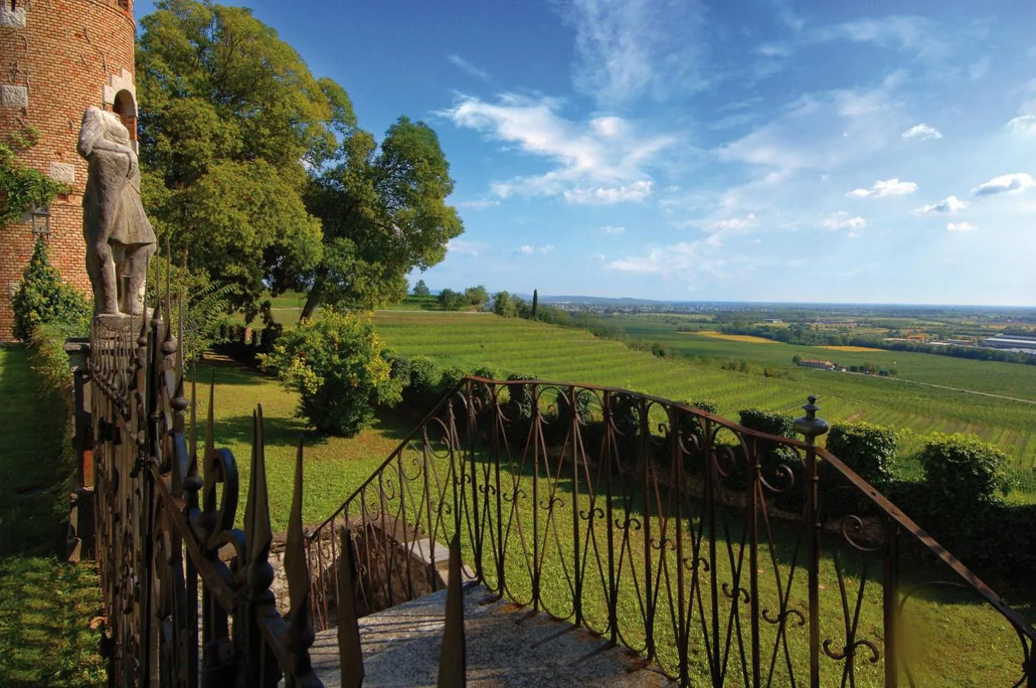 Garden in Castello di Buttrio
