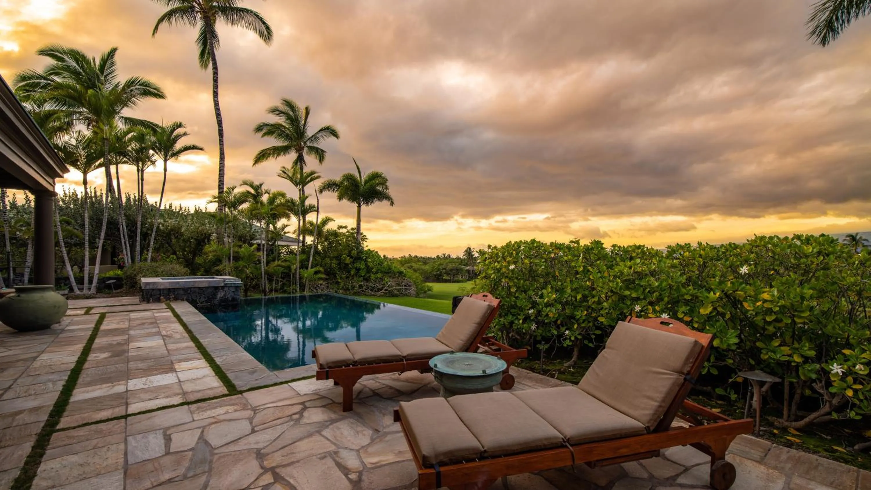 Patio in Mauna Lani Luxury Vacation Villas - CoralTree Residence Collection