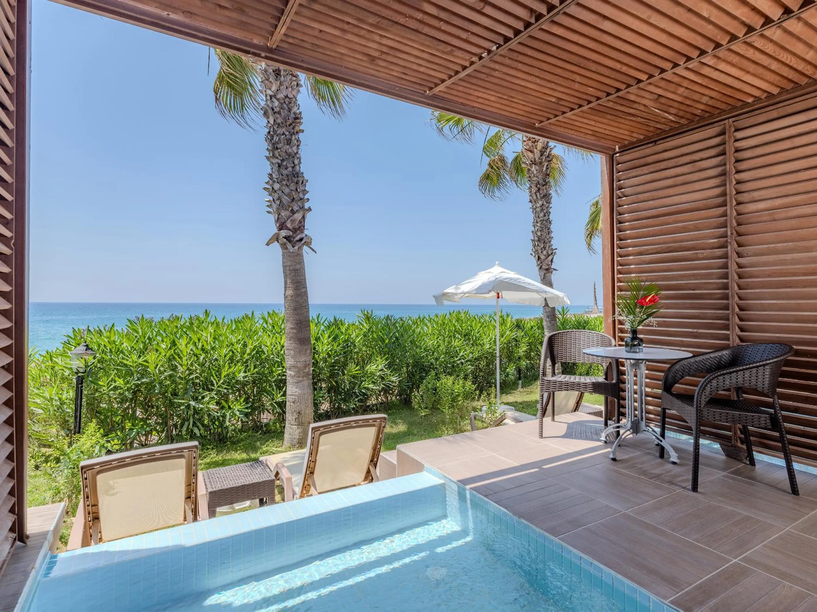 Patio in Adora Calma Beach Hotel Adults Only