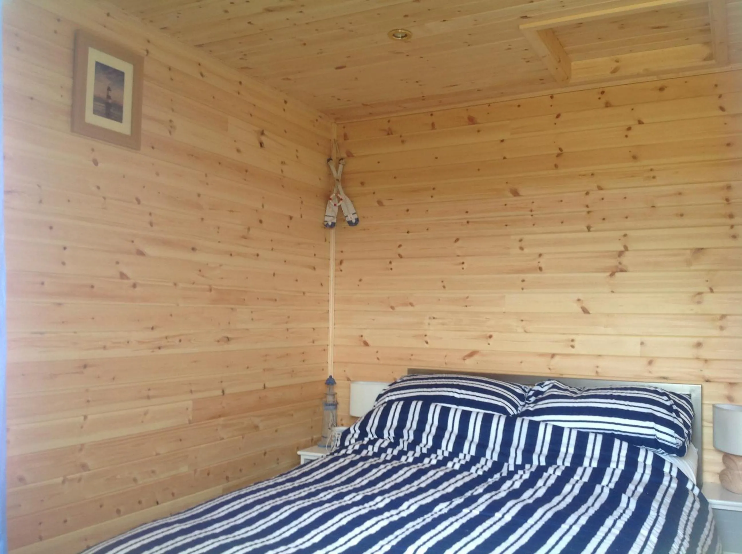 Bed in Orme View Lodges