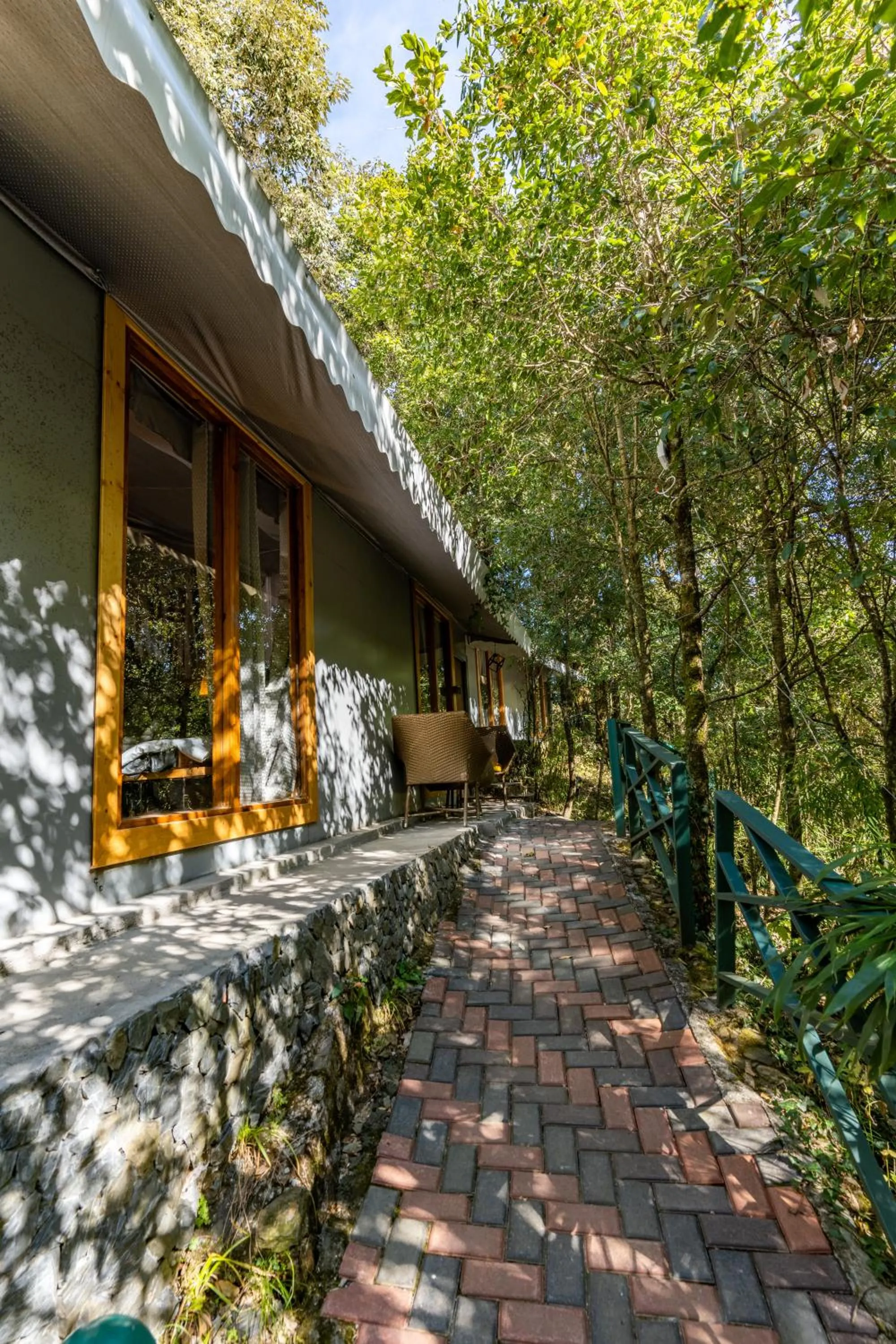 Garden view in Ayar Jungle Resort