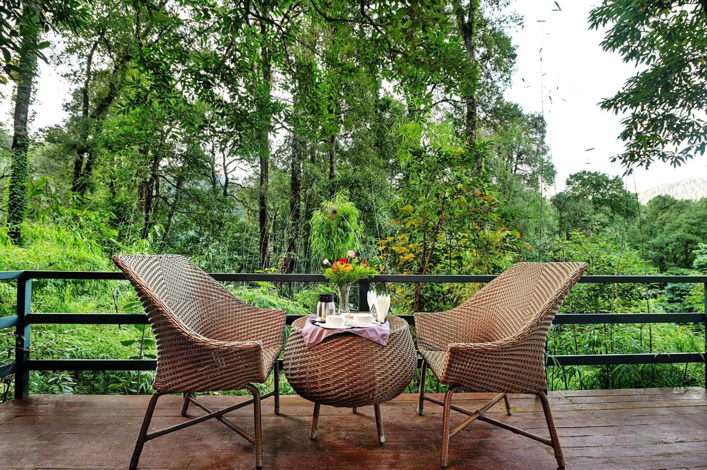 Patio in Ayar Jungle Resort