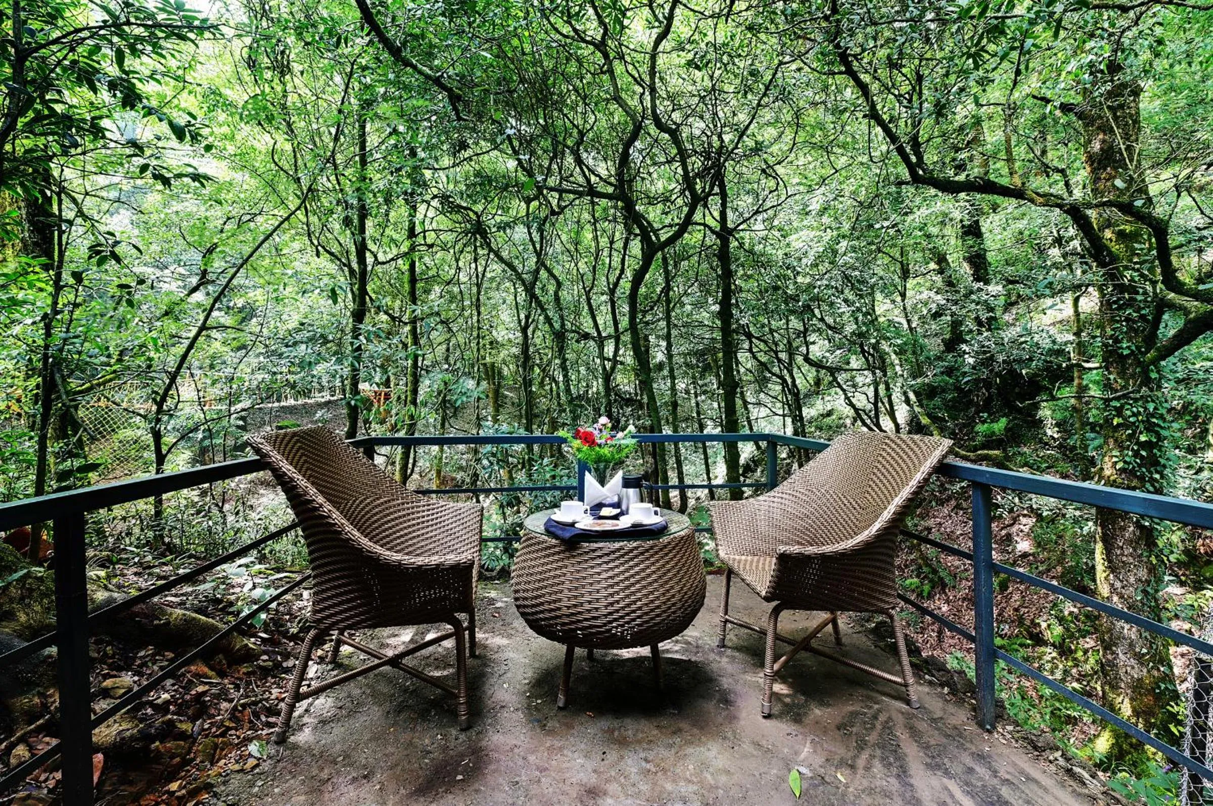 Patio in Ayar Jungle Resort