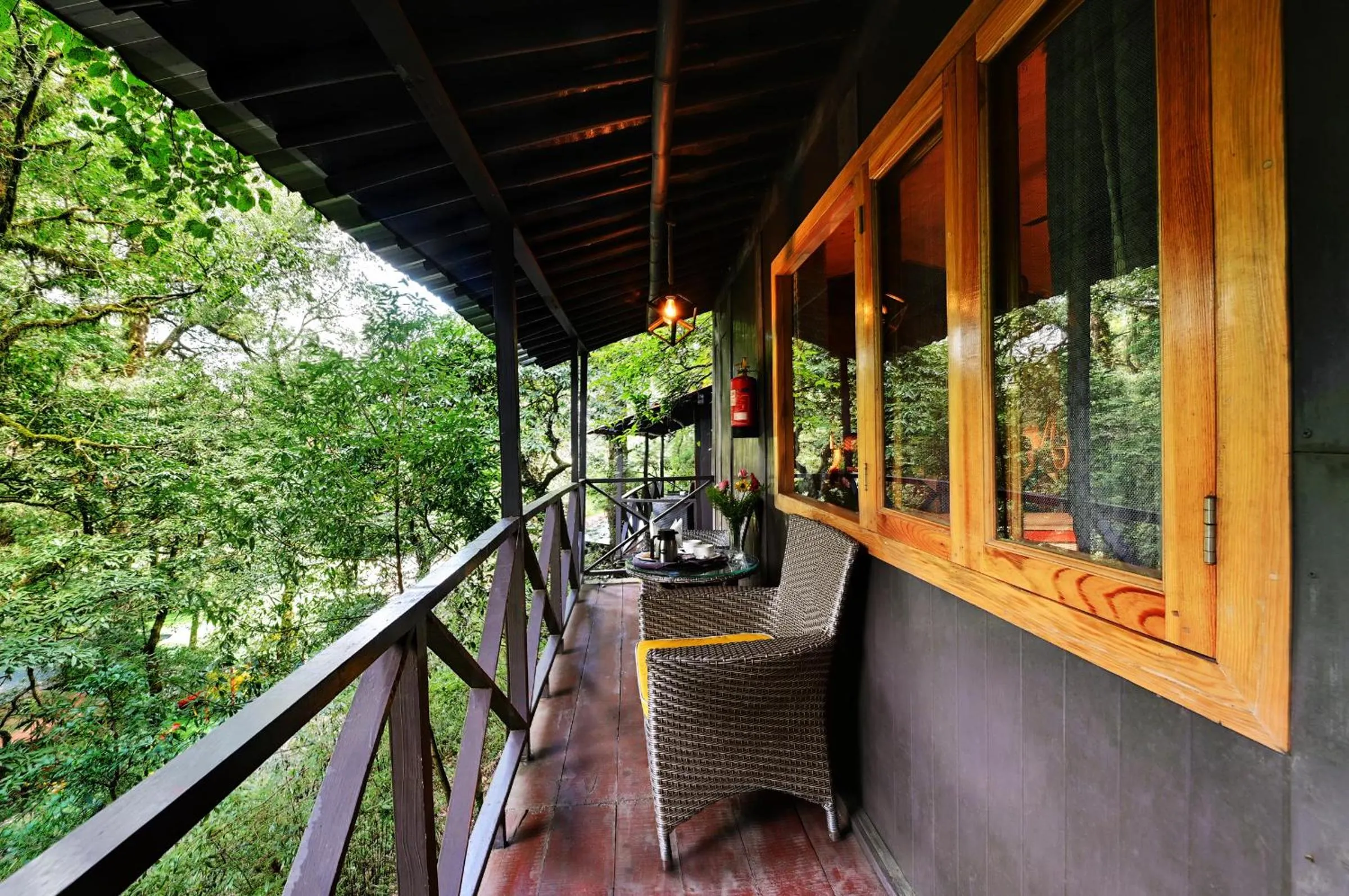 Patio in Ayar Jungle Resort