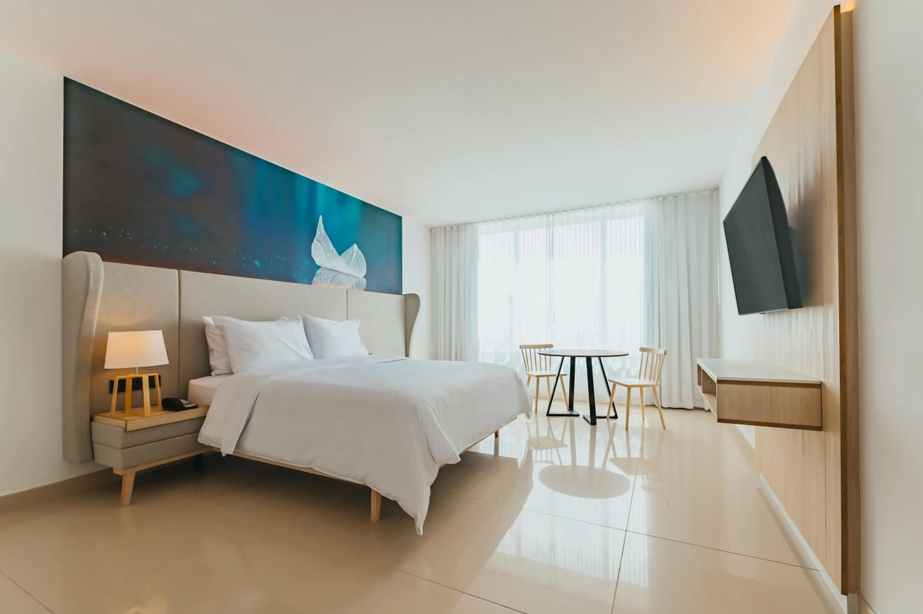 Bedroom, Bed in Radisson Blu Aruba