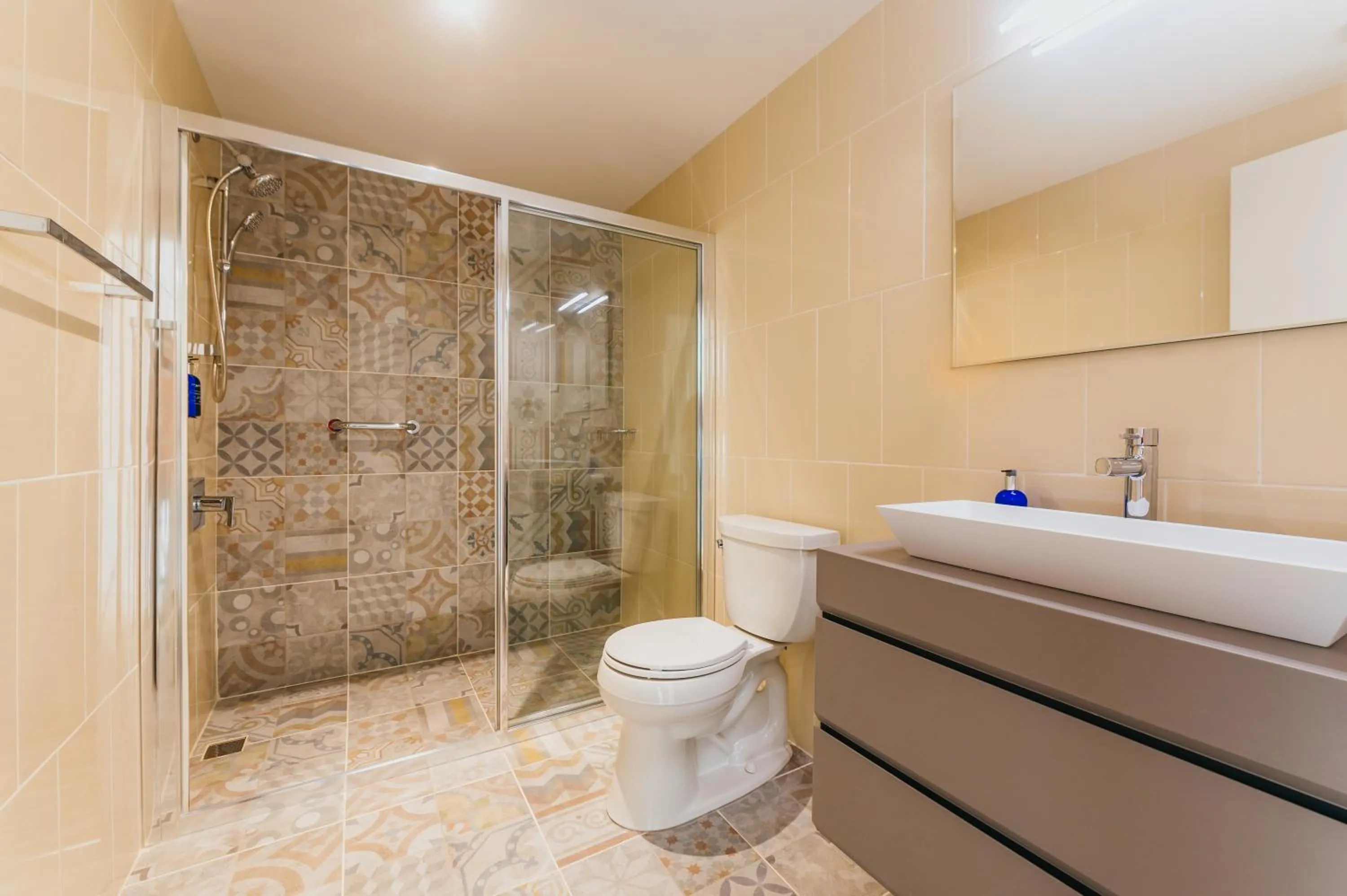 Toilet in Radisson Blu Aruba