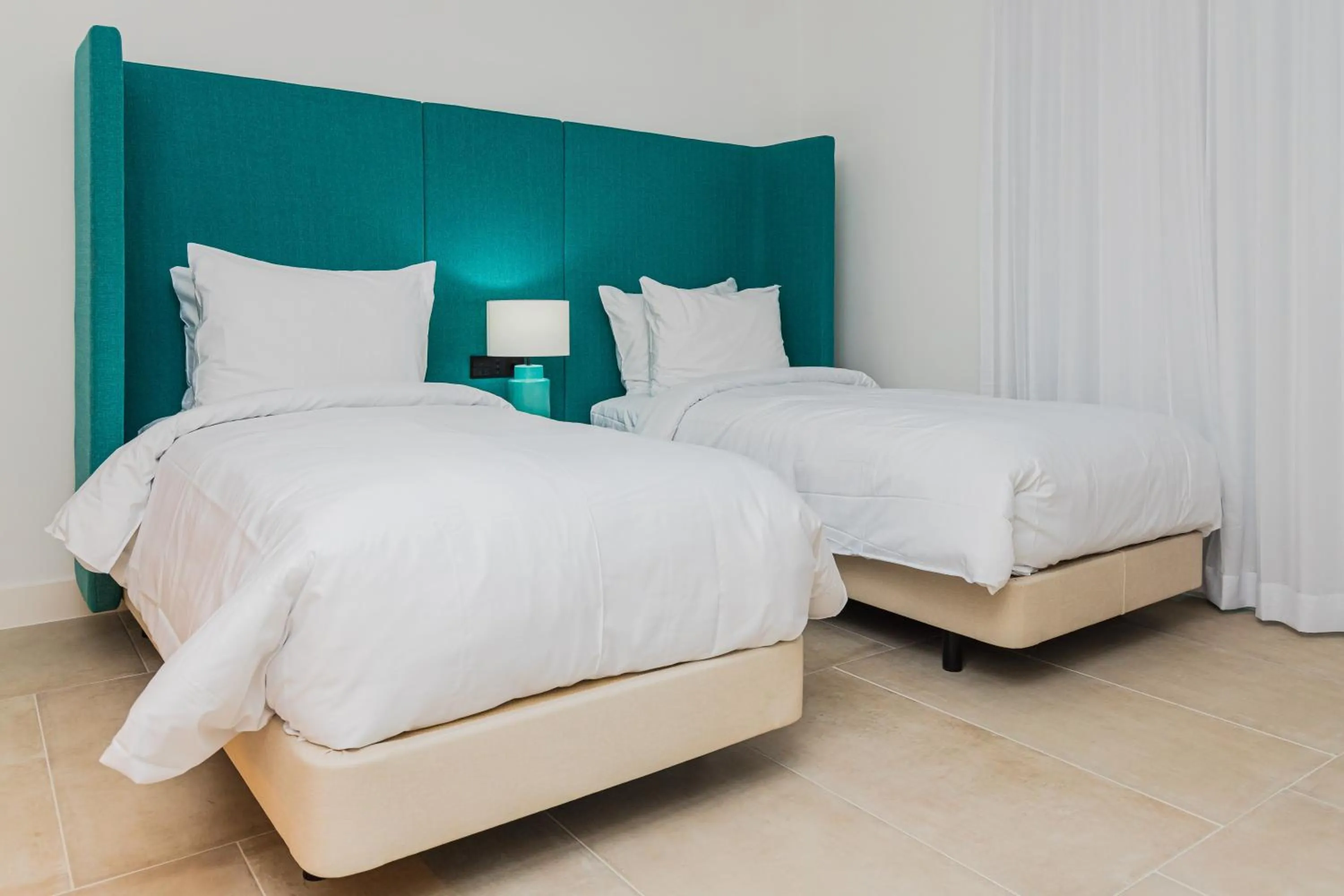 Bed in Radisson Blu Aruba