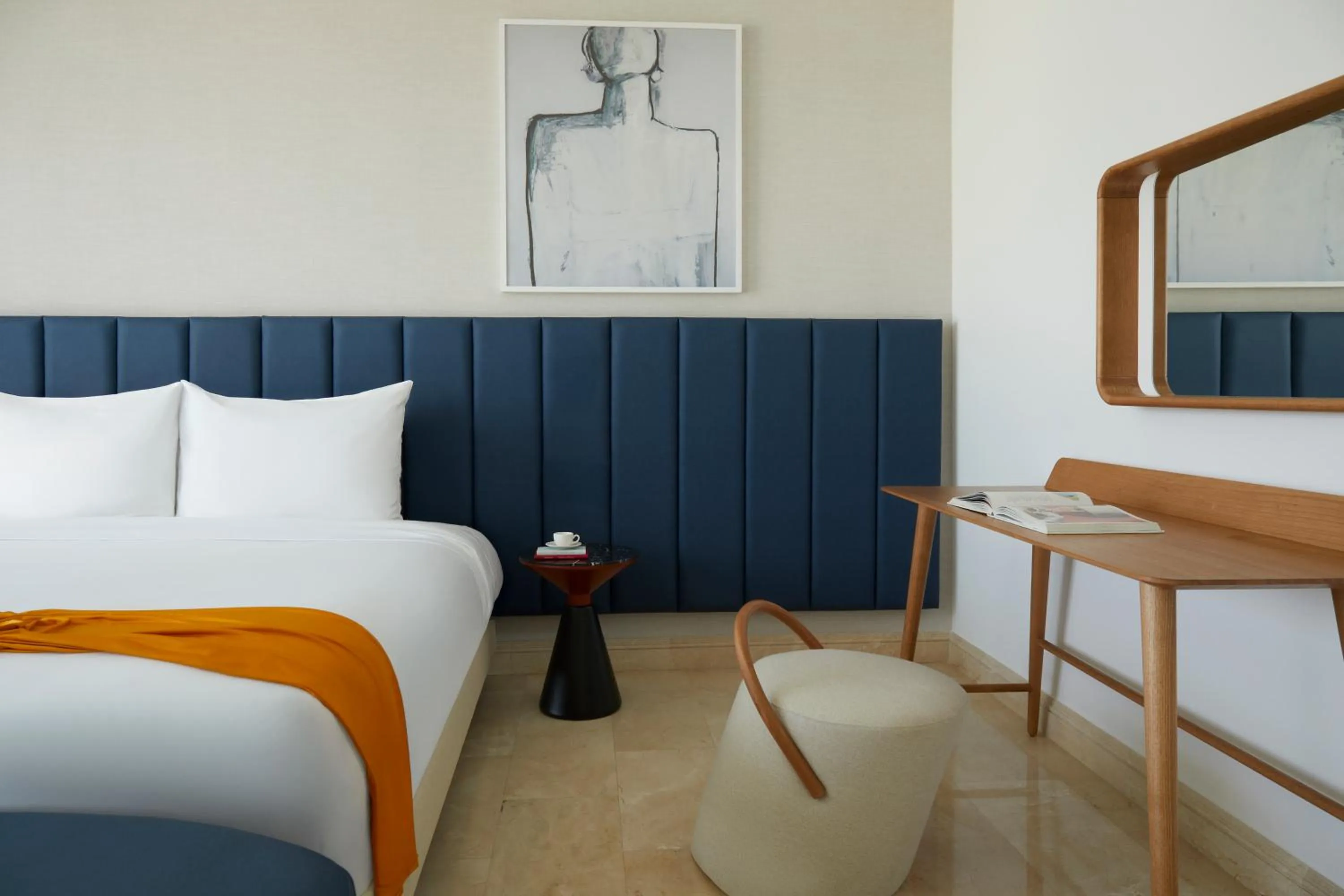 Bed in Radisson Blu Aruba