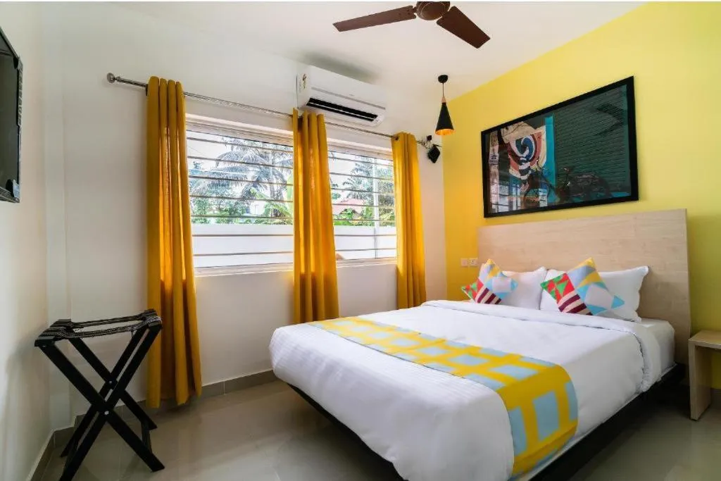 Bed in Flamingo Suites