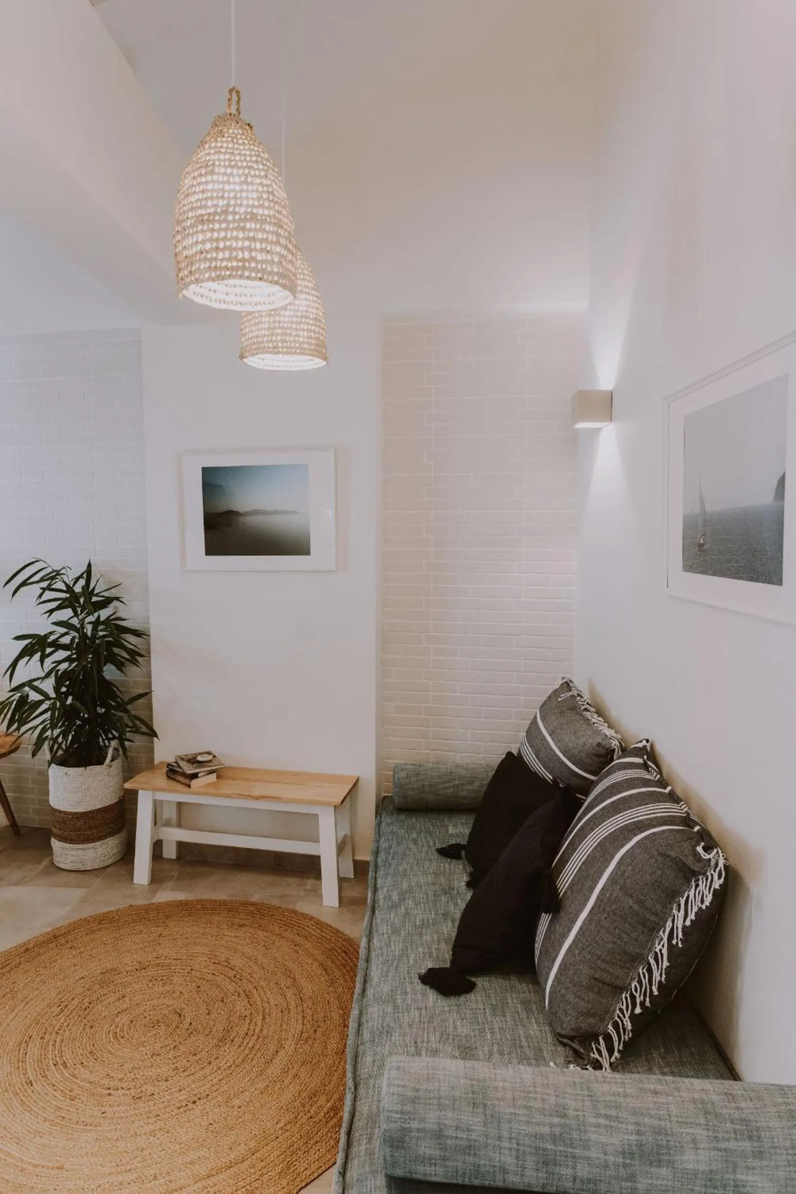 Seating area, Bed in ERIEL Boutique Apartments