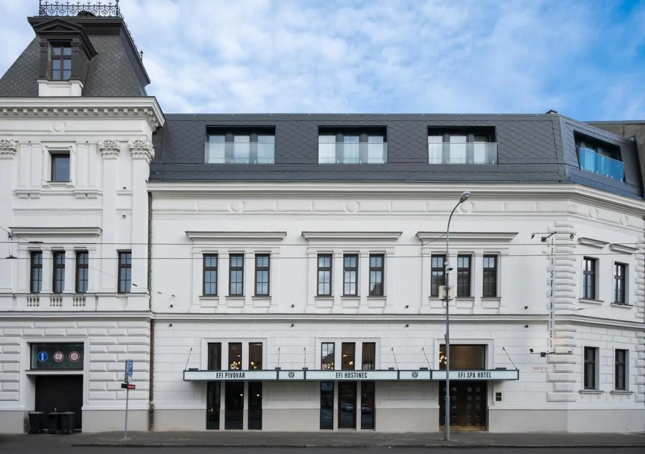 Property building in EFI SPA Hotel Superior & Pivovar
