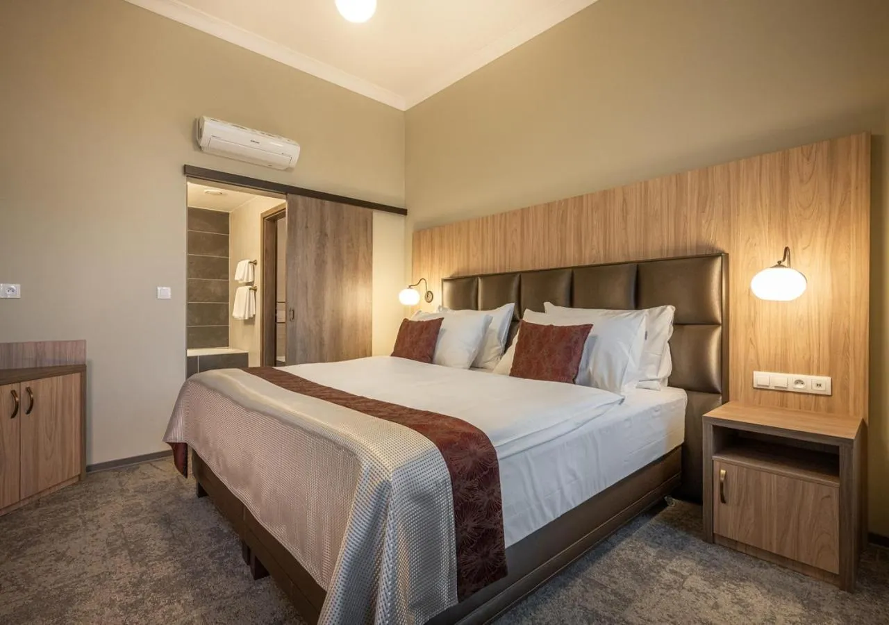 Bed in EFI SPA Hotel Superior & Pivovar