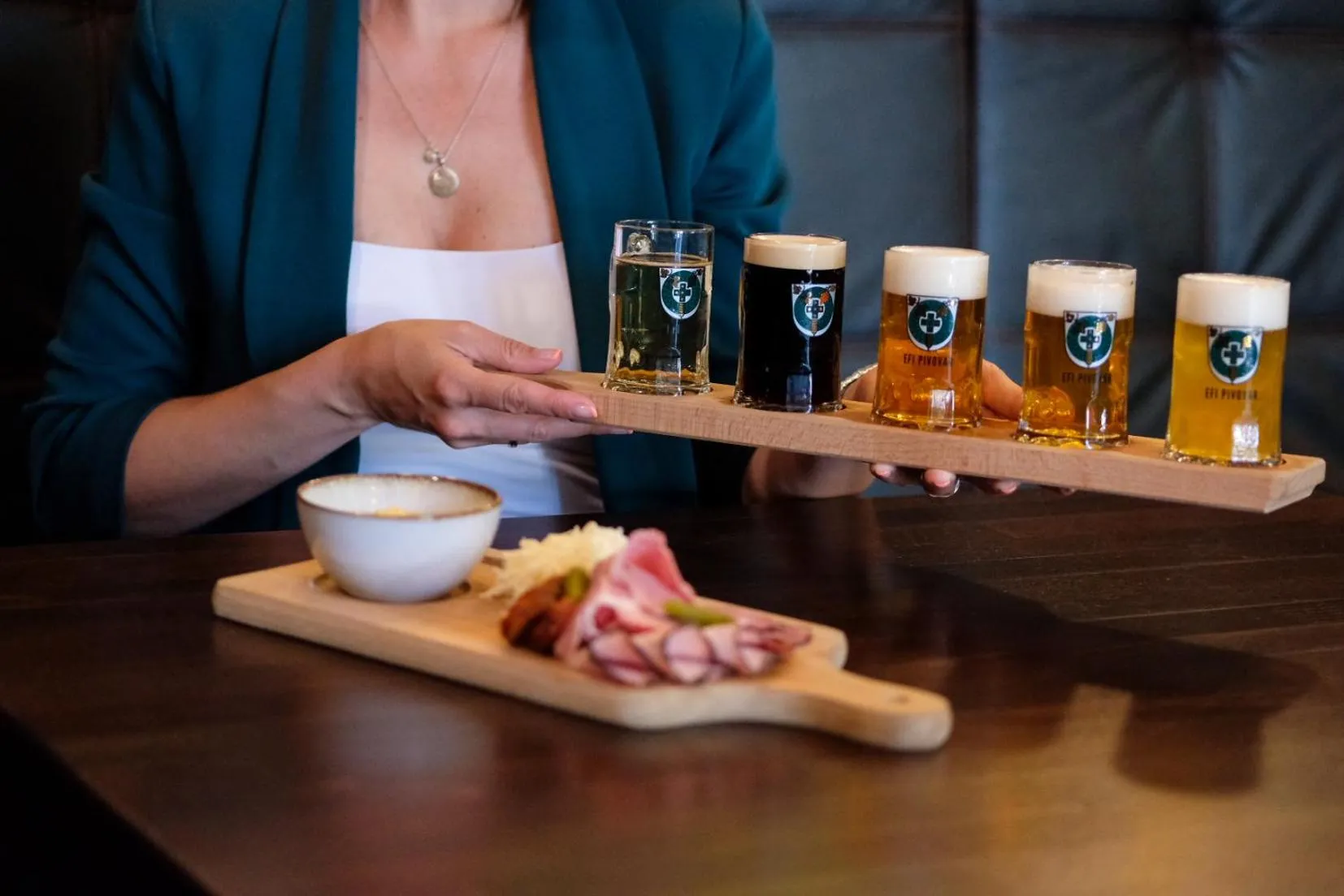 Restaurant/places to eat in EFI SPA Hotel Superior & Pivovar