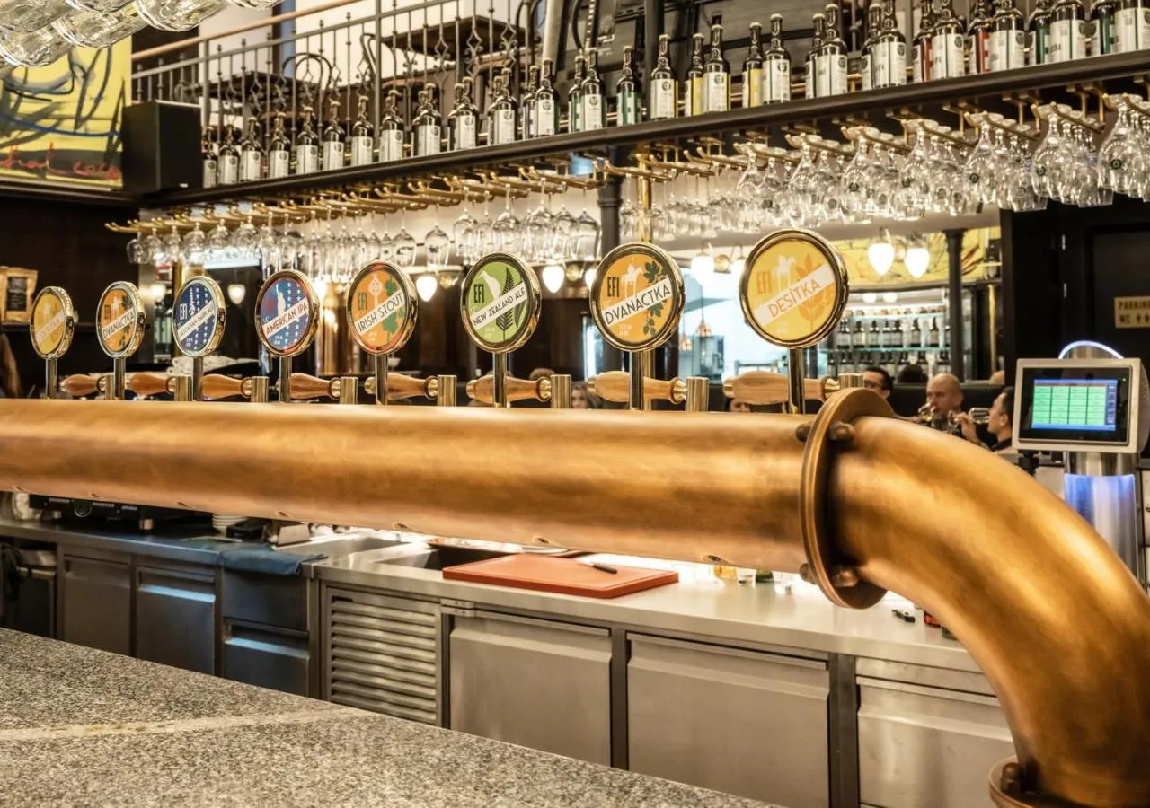 Lounge or bar in EFI SPA Hotel Superior & Pivovar