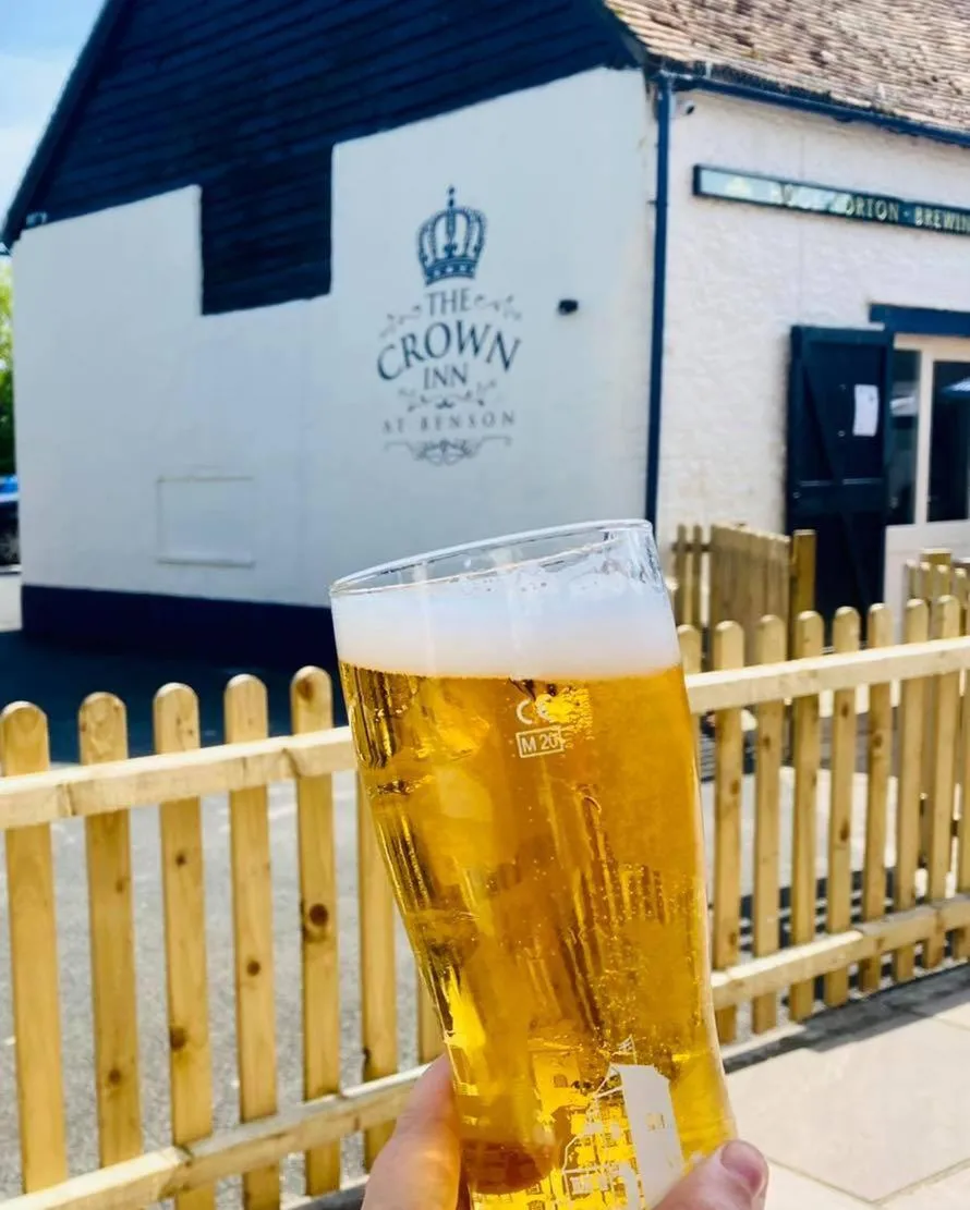 Garden in The Crown Inn at Benson