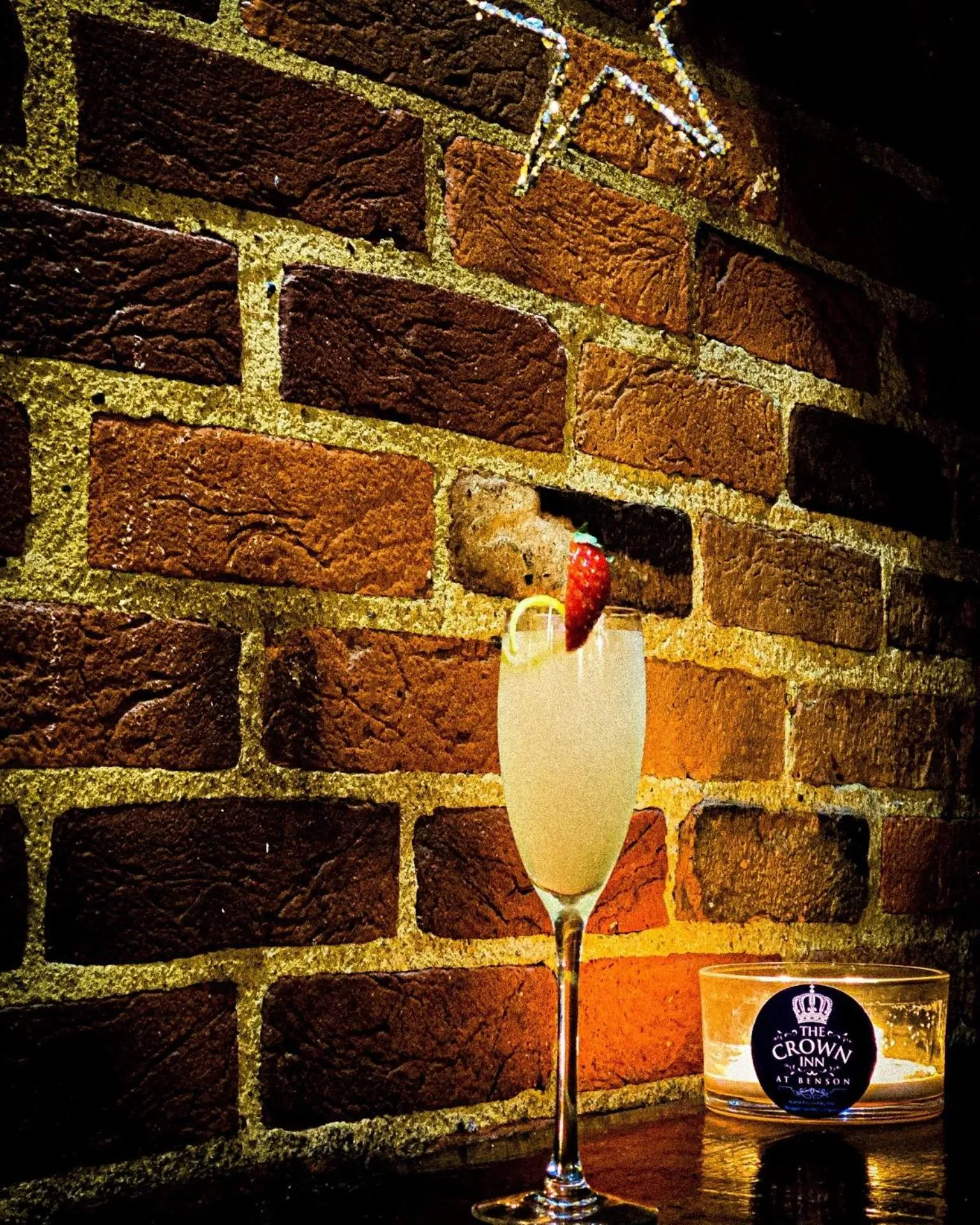 Food and drinks in The Crown Inn at Benson