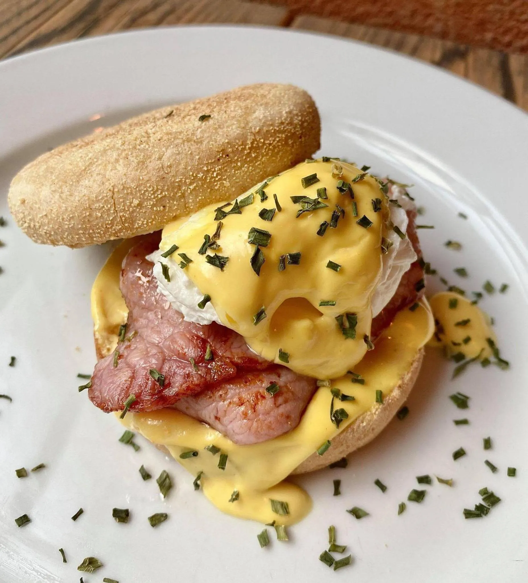 Breakfast in The Crown Inn at Benson