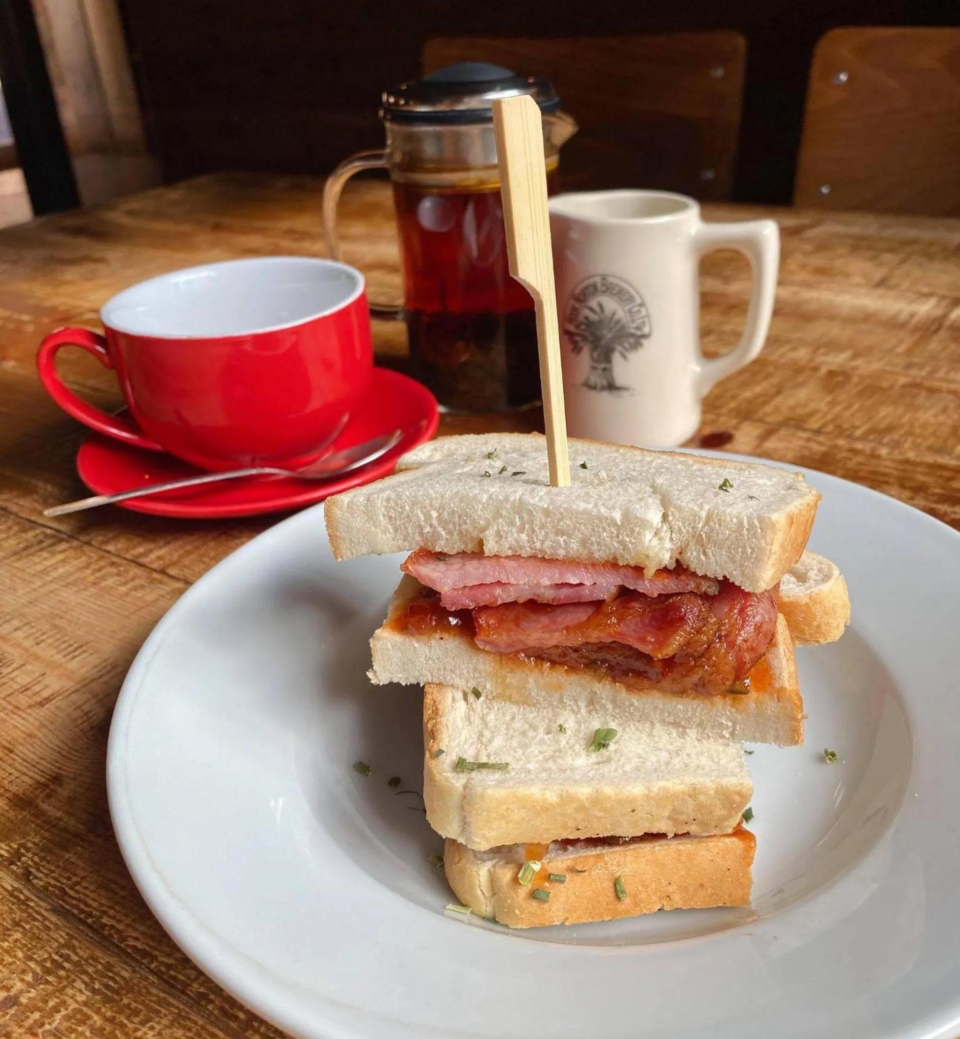 Breakfast in The Crown Inn at Benson