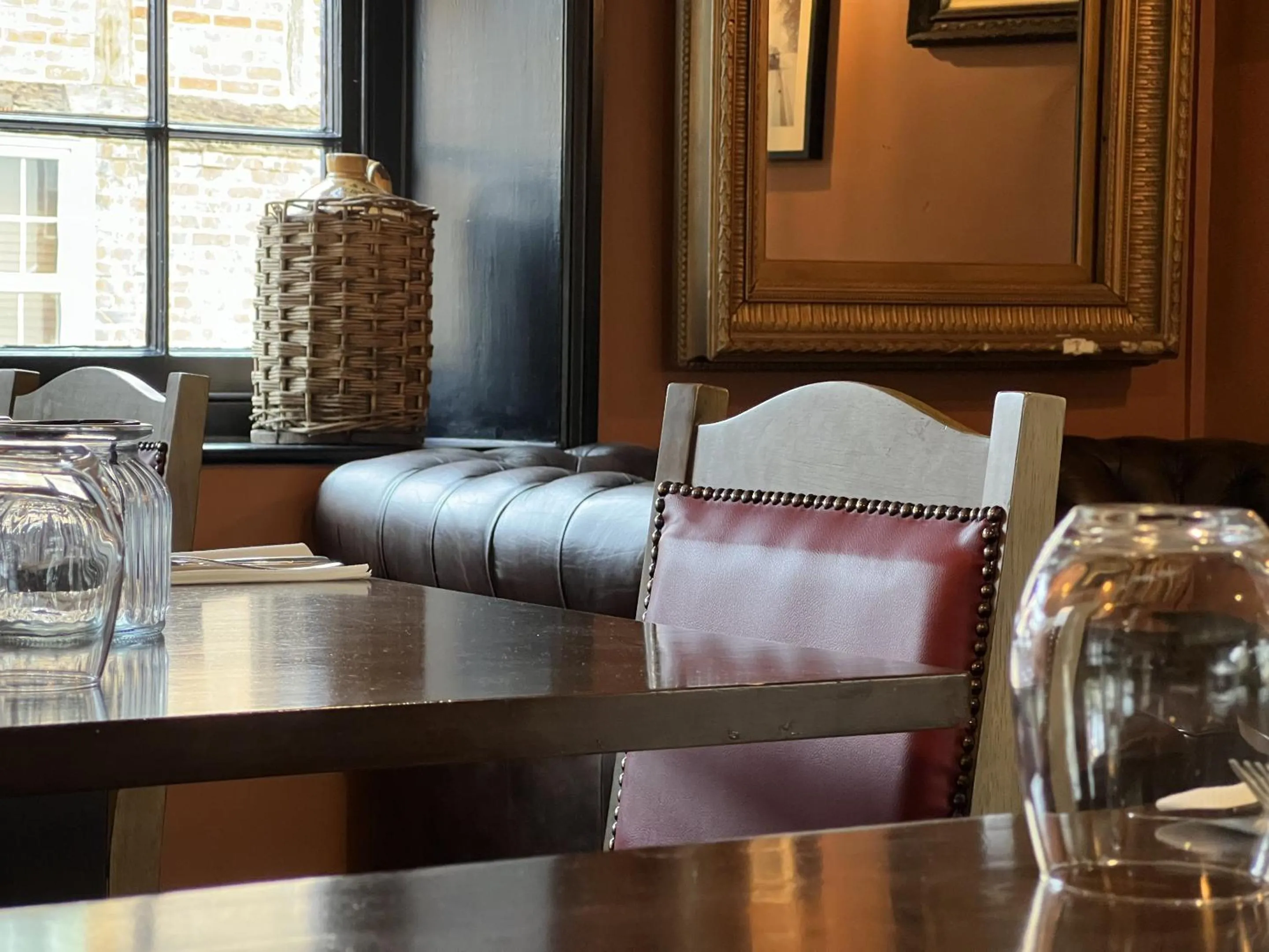 Dining area in The Crown Inn at Benson