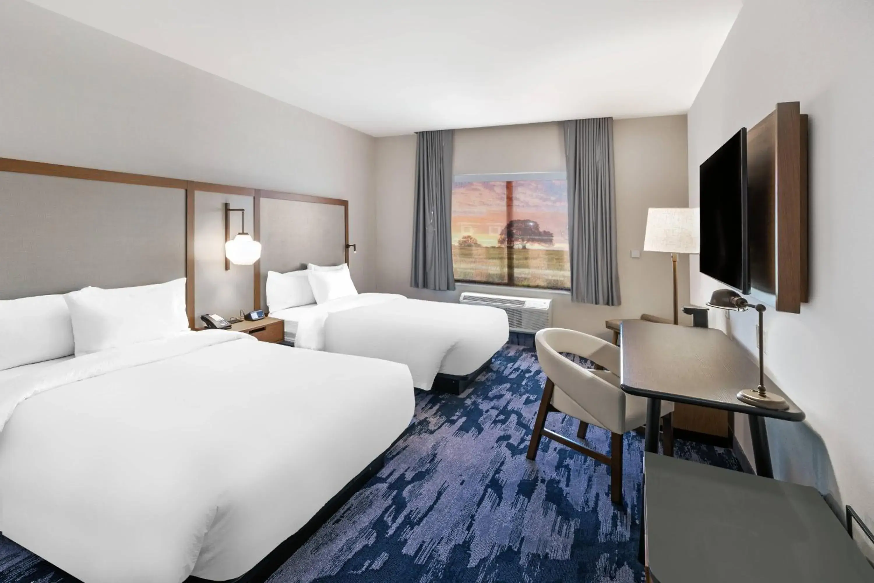 Double Queen Room in Fairfield Inn & Suites Houston Memorial City Area Double Queen Room in Fairfield Inn & Suites Houston Memorial City Area