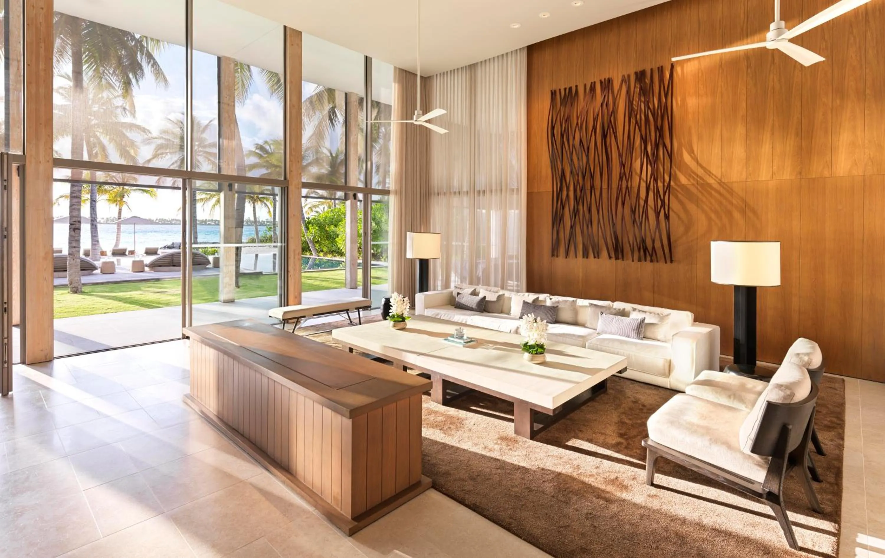 Dining area in The Ritz-Carlton Maldives, Fari Islands