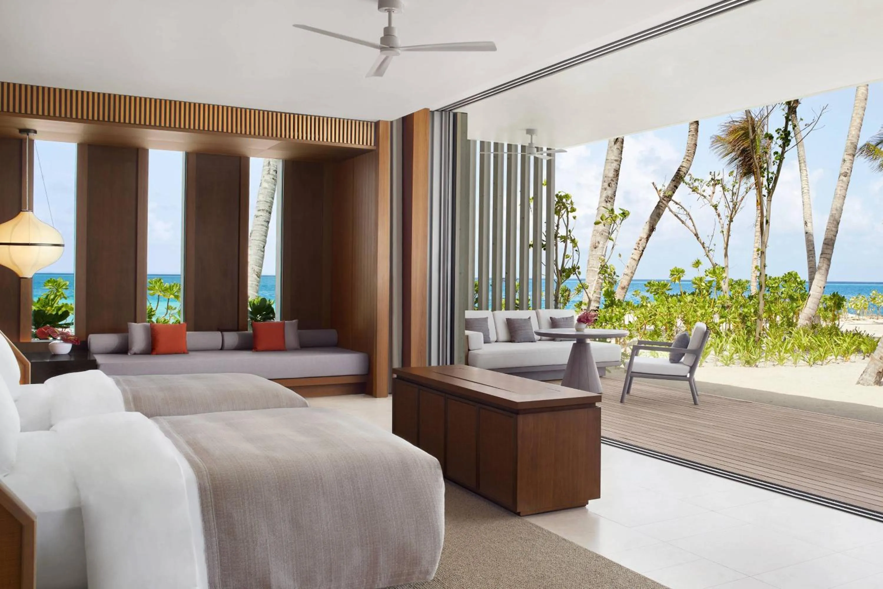 Bedroom, Bed in The Ritz-Carlton Maldives, Fari Islands