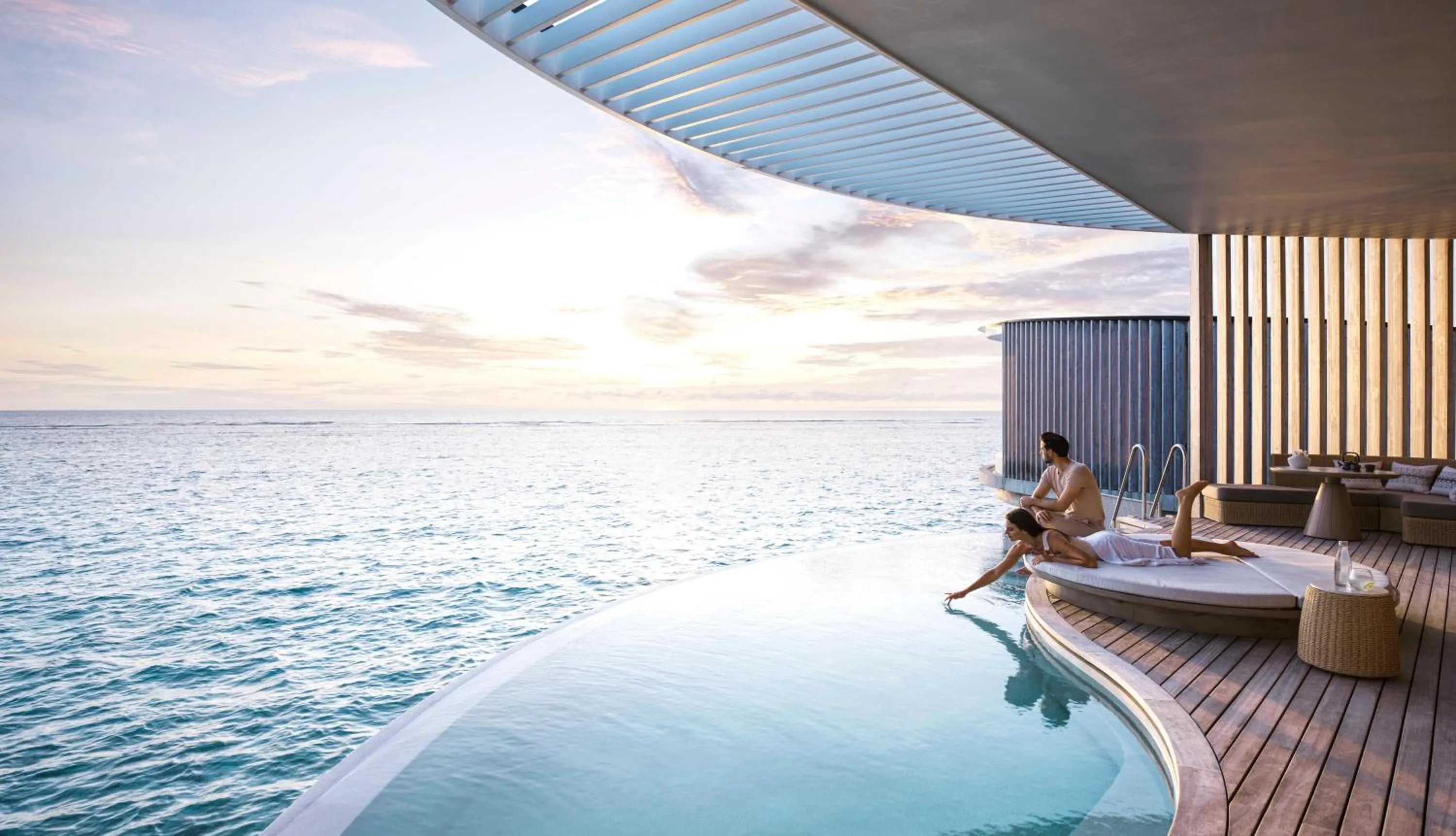 Sunrise in The Ritz-Carlton Maldives, Fari Islands