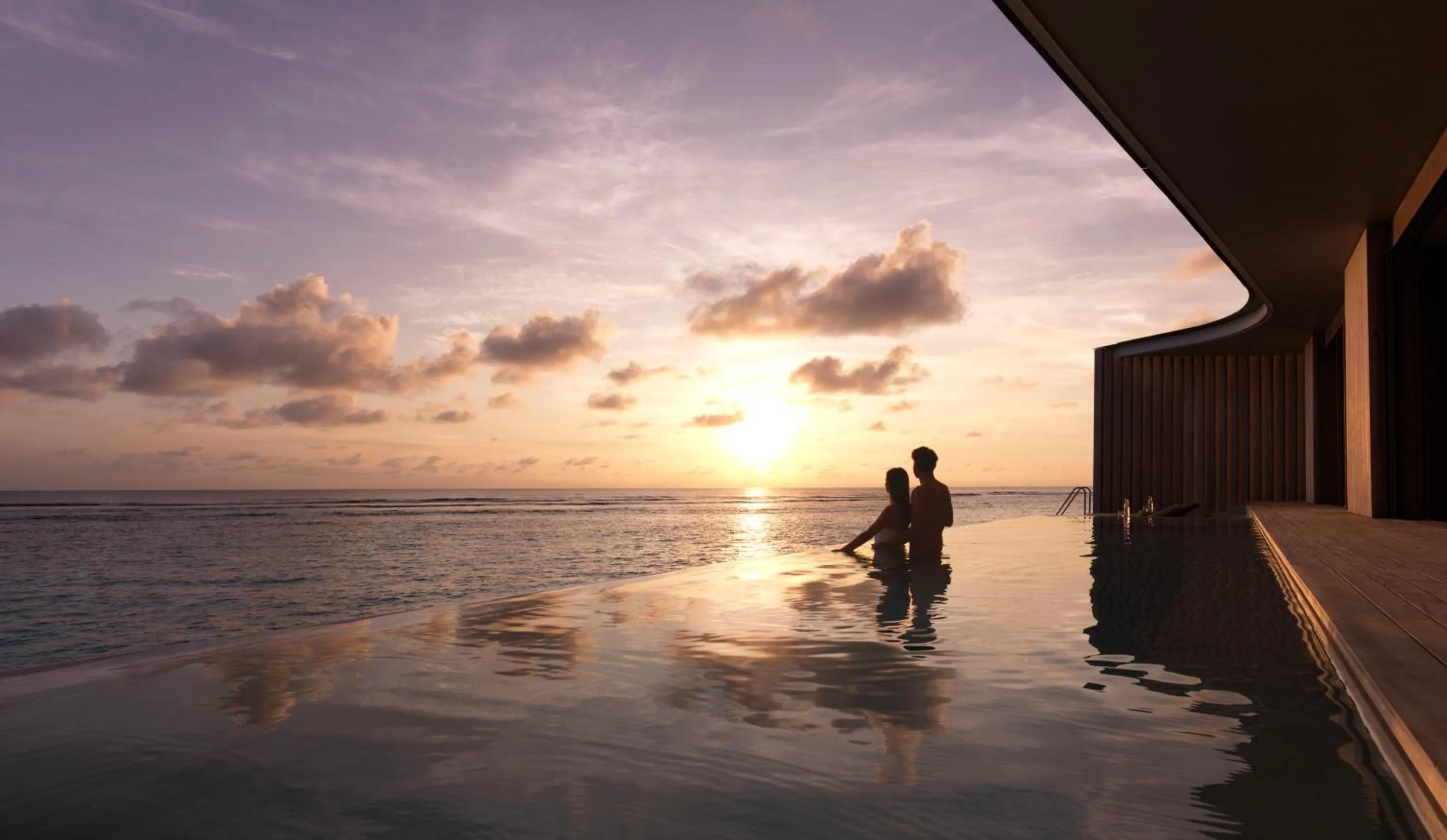 Sunrise in The Ritz-Carlton Maldives, Fari Islands