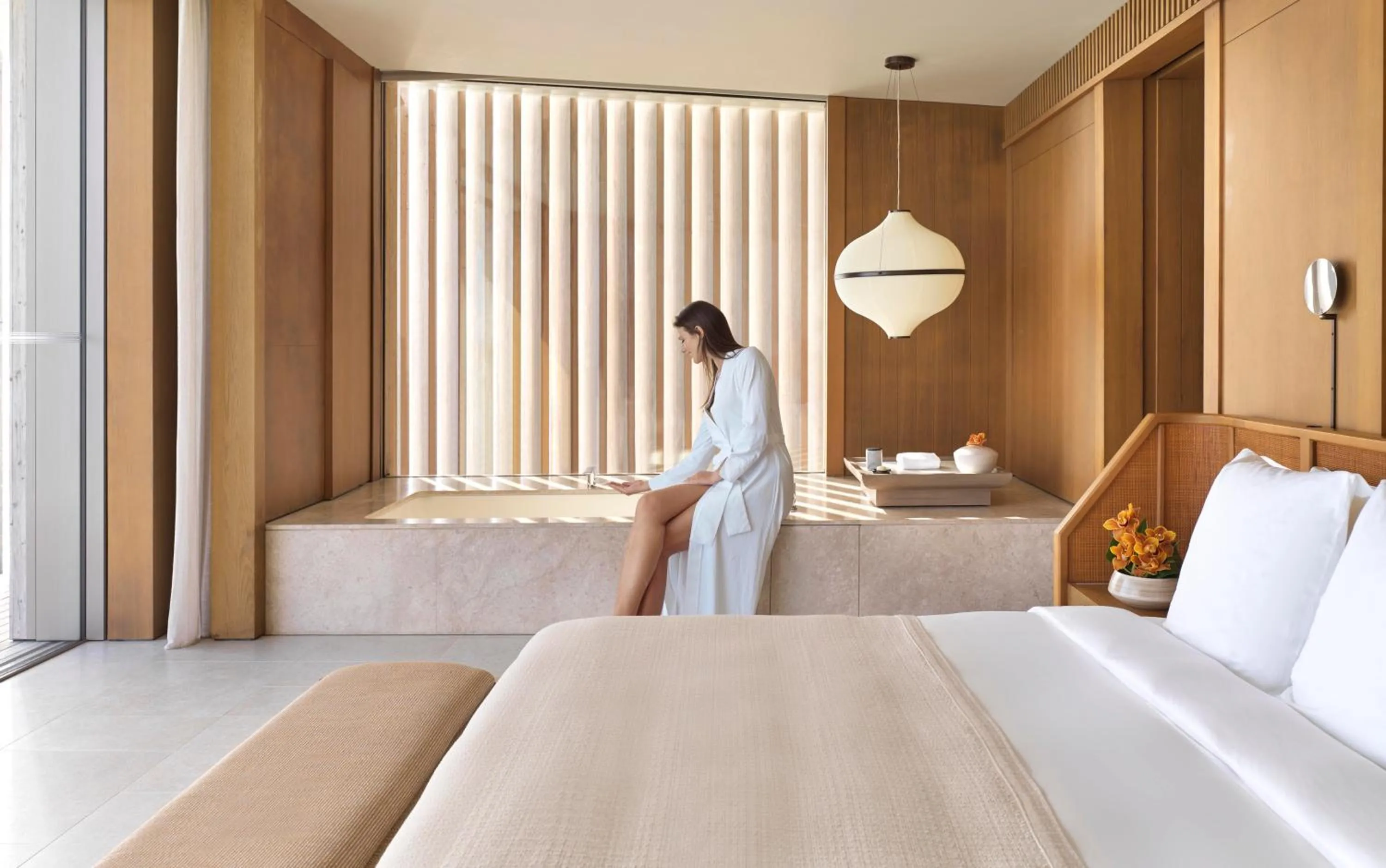 Bedroom, Bed in The Ritz-Carlton Maldives, Fari Islands