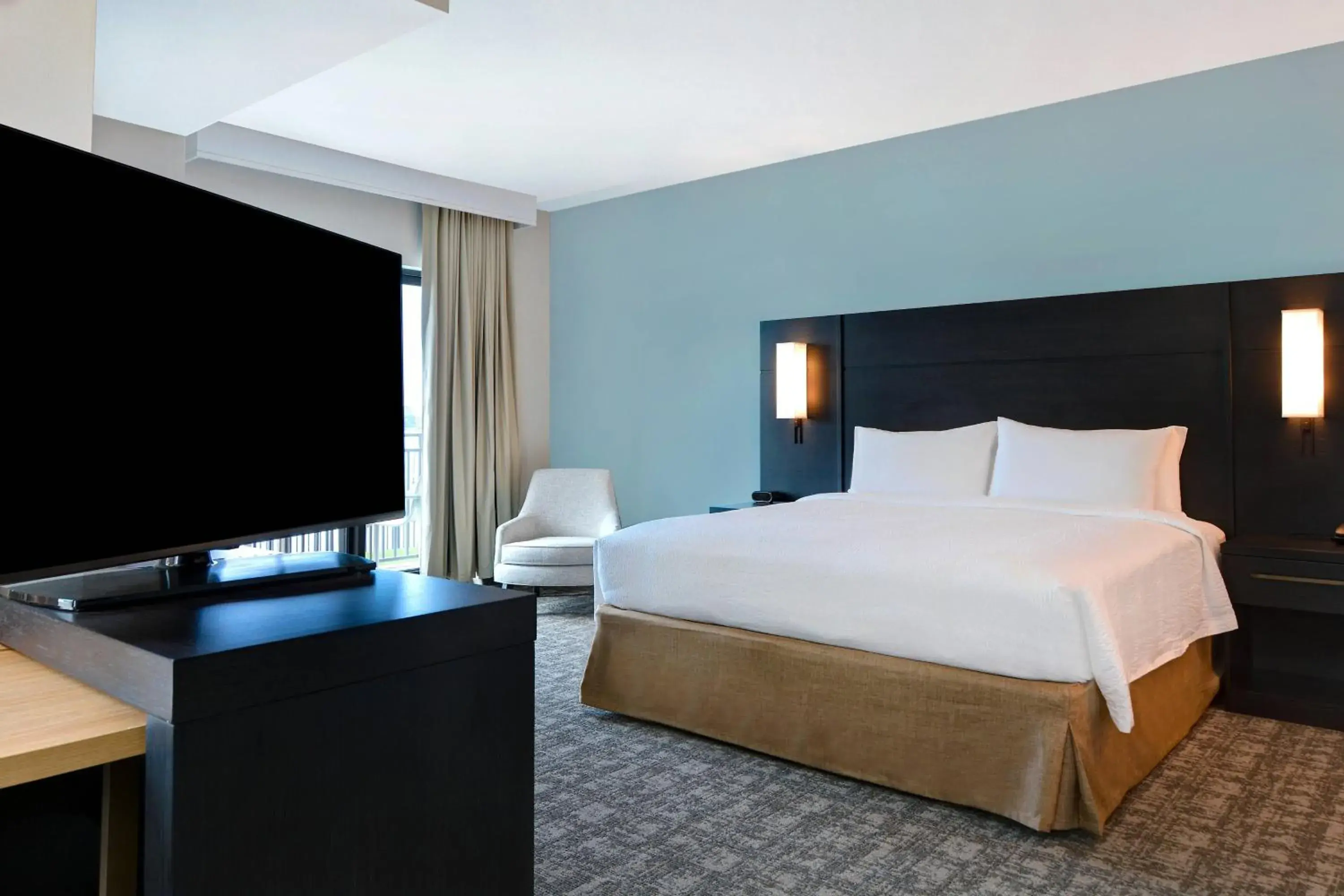 King Studio with Balcony, Water View and Adapted Tub - Mobility Accessible in Residence Inn by Marriott Fort Walton Beach King Studio with Balcony, Water View and Adapted Tub - Mobility Accessible in Residence Inn by Marriott Fort Walton Beach