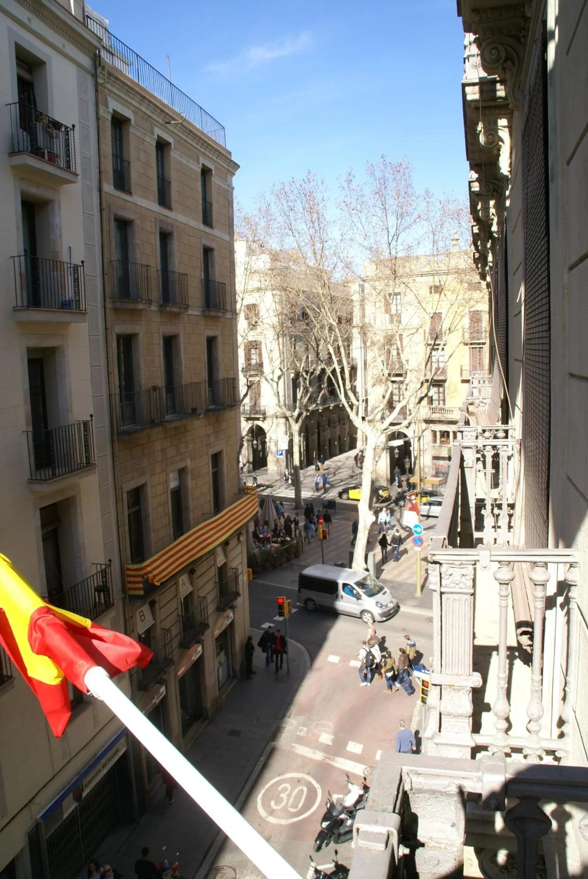 Landmark view in Hostal MiMi Las Ramblas