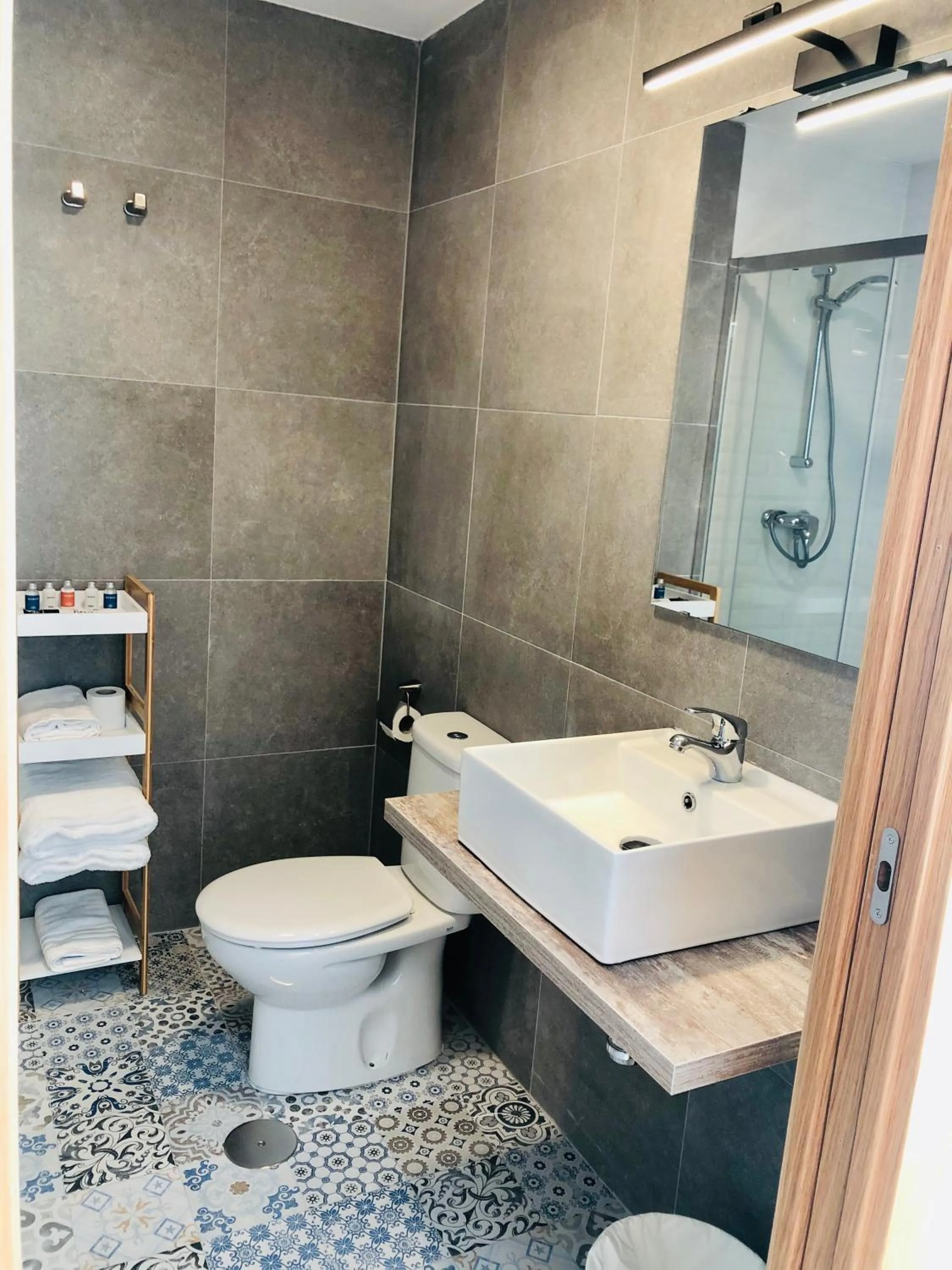 Bathroom in Hotel Finca Alcamino