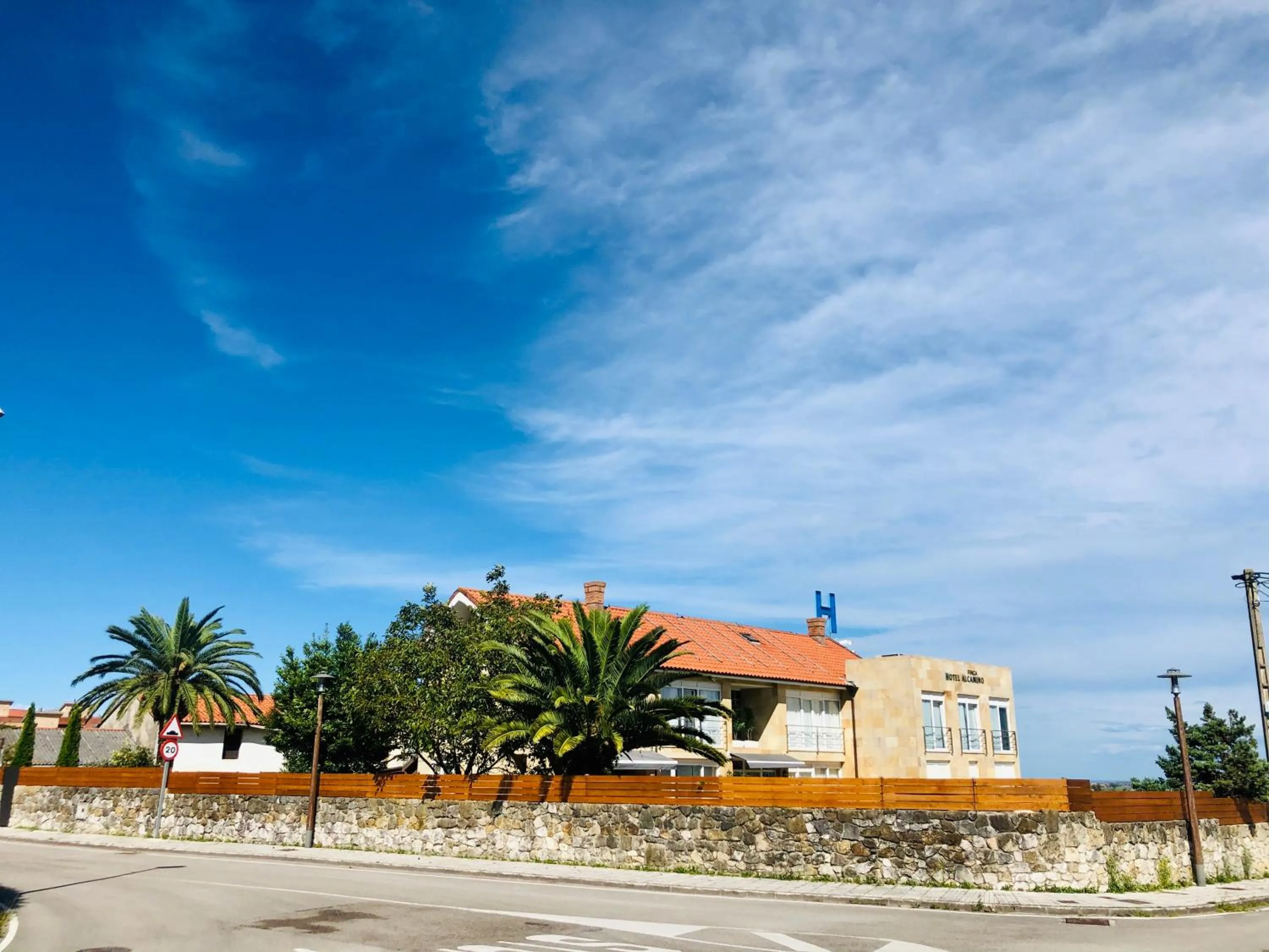 Property building in Hotel Finca Alcamino