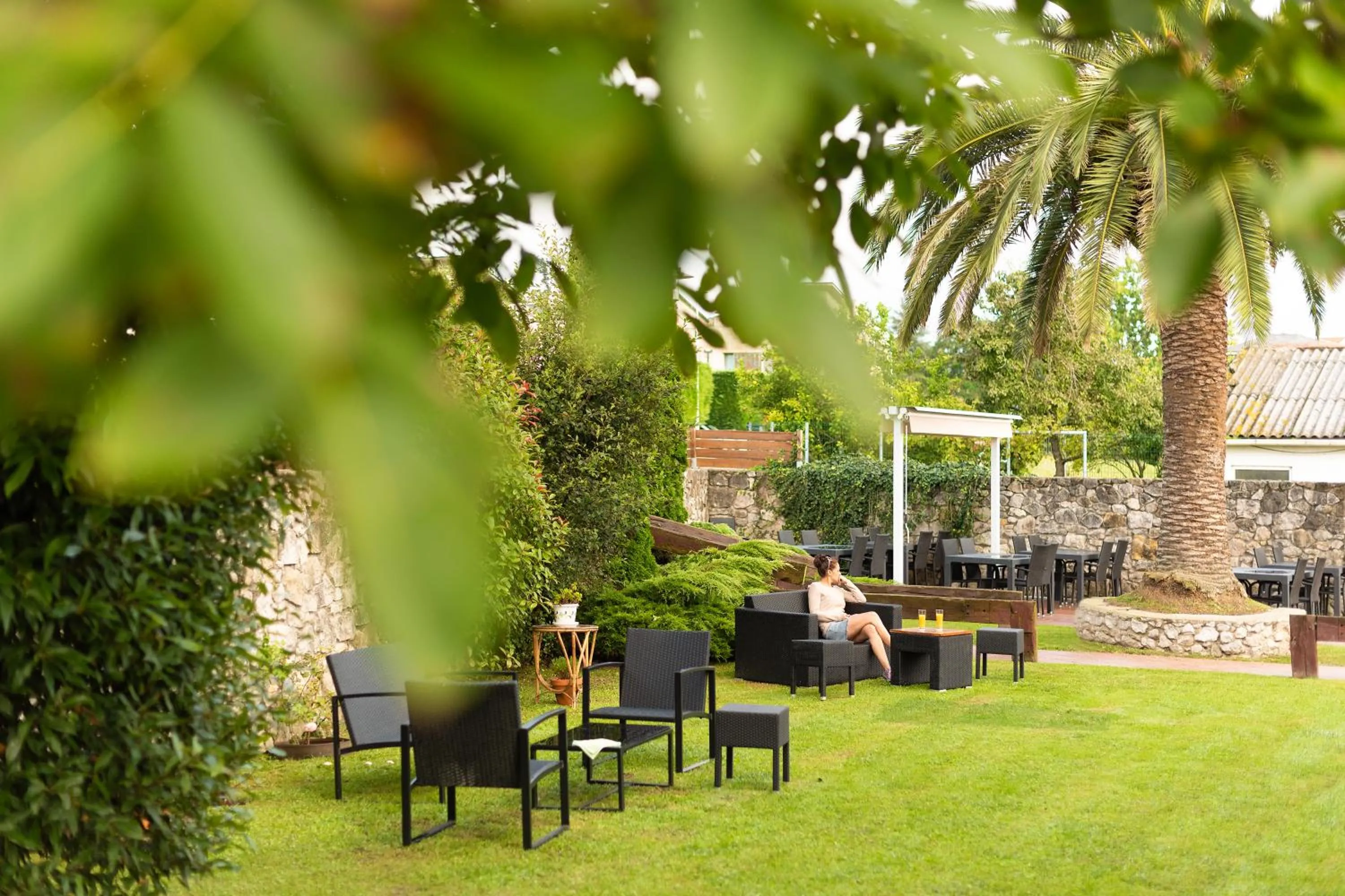 Property building in Hotel Finca Alcamino