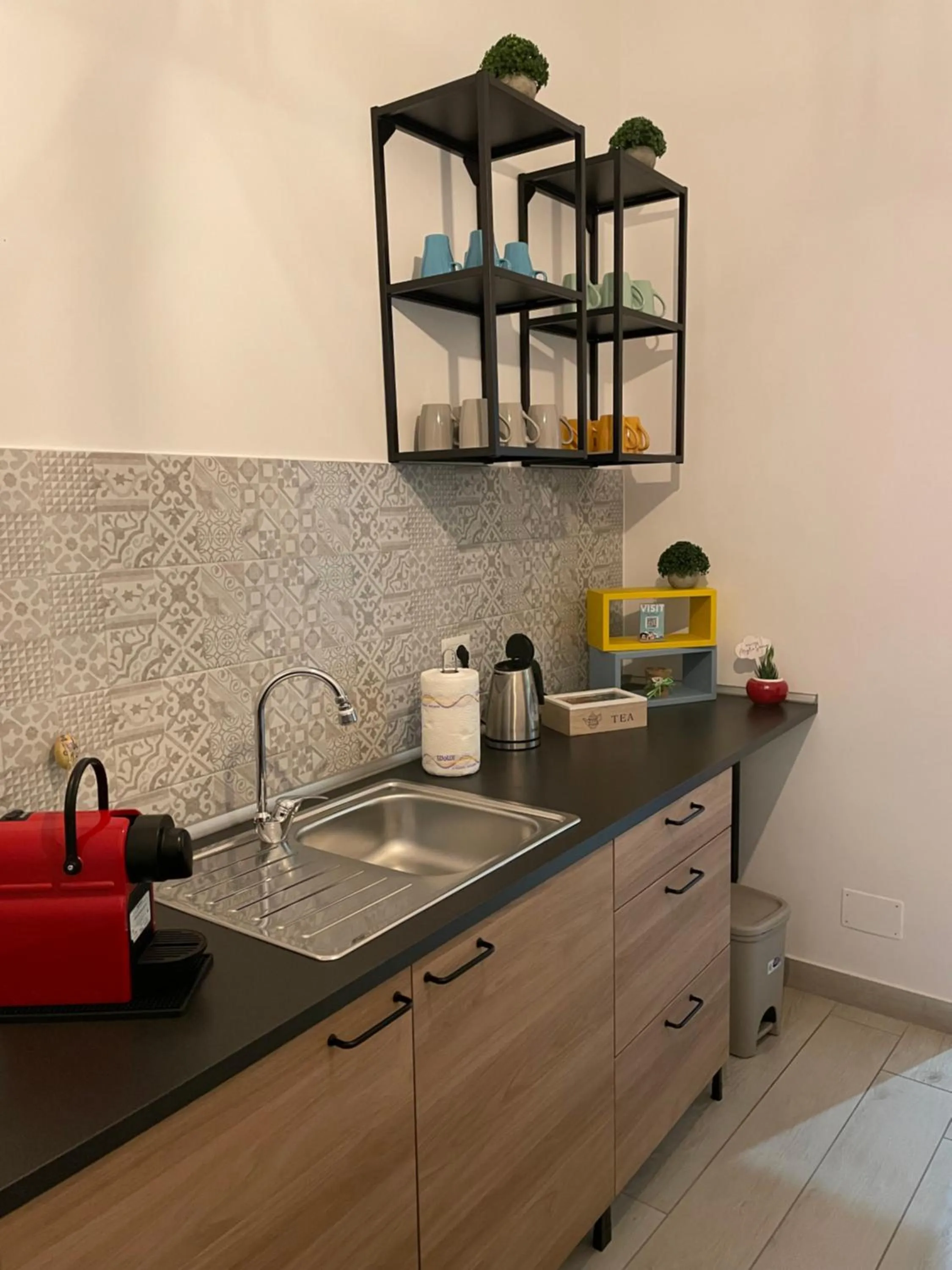 Kitchen or kitchenette in B&B Miglio Sacro