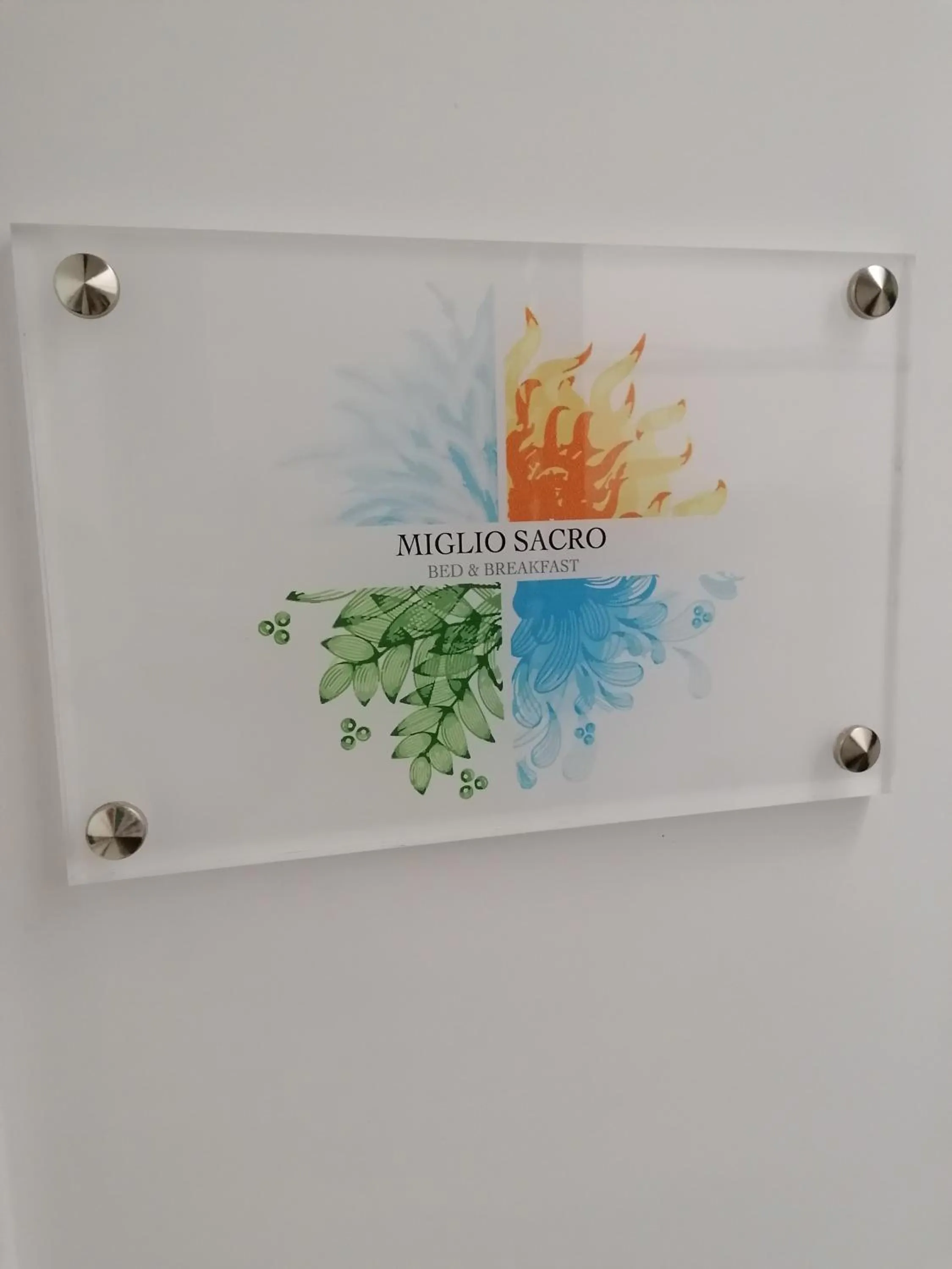 Logo/Certificate/Sign in B&B Miglio Sacro