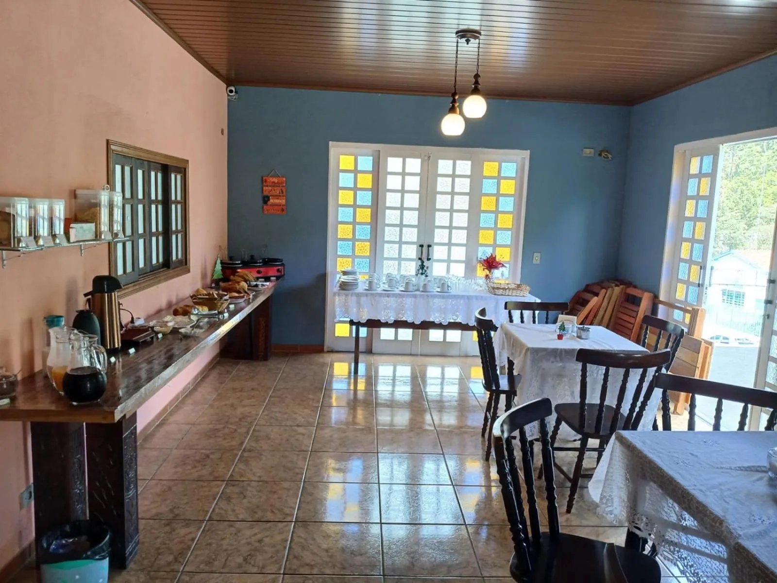 Dining area in ANC BOSQUE - 4min do Parque Capivari