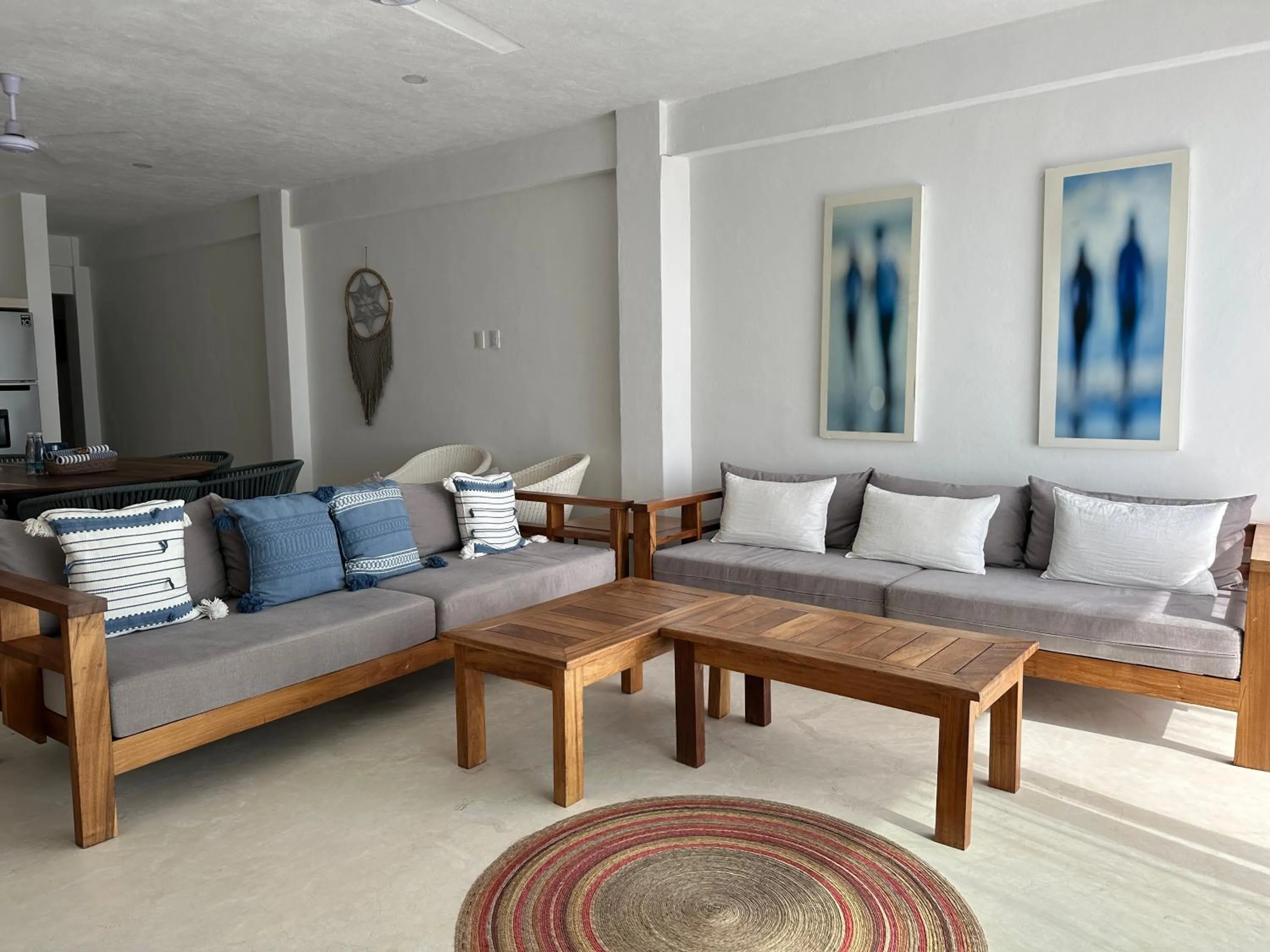 Living room in Noah Beach Hotel & Suites