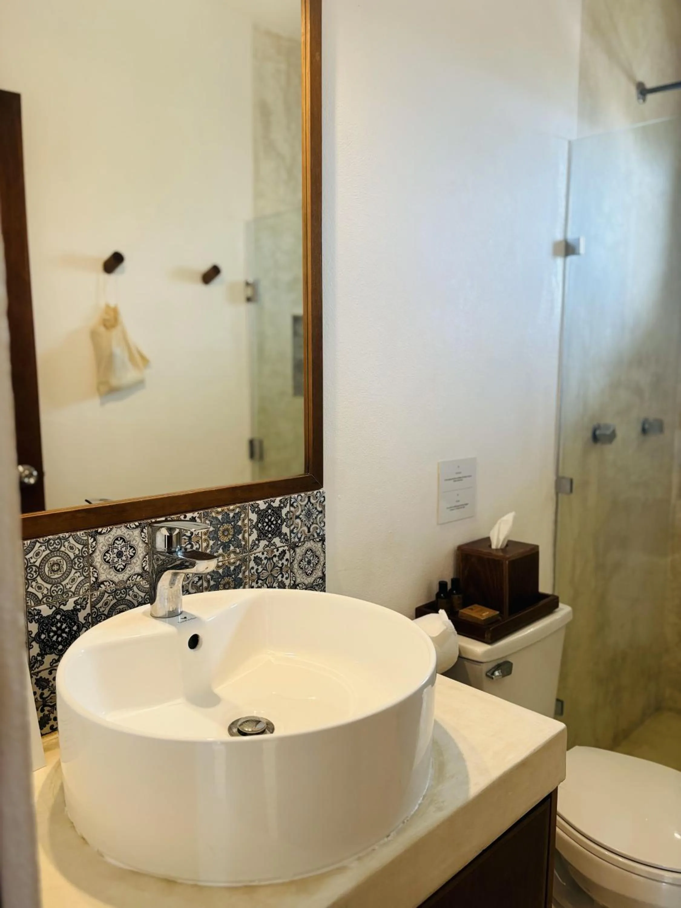 Bathroom in Noah Beach Hotel & Suites