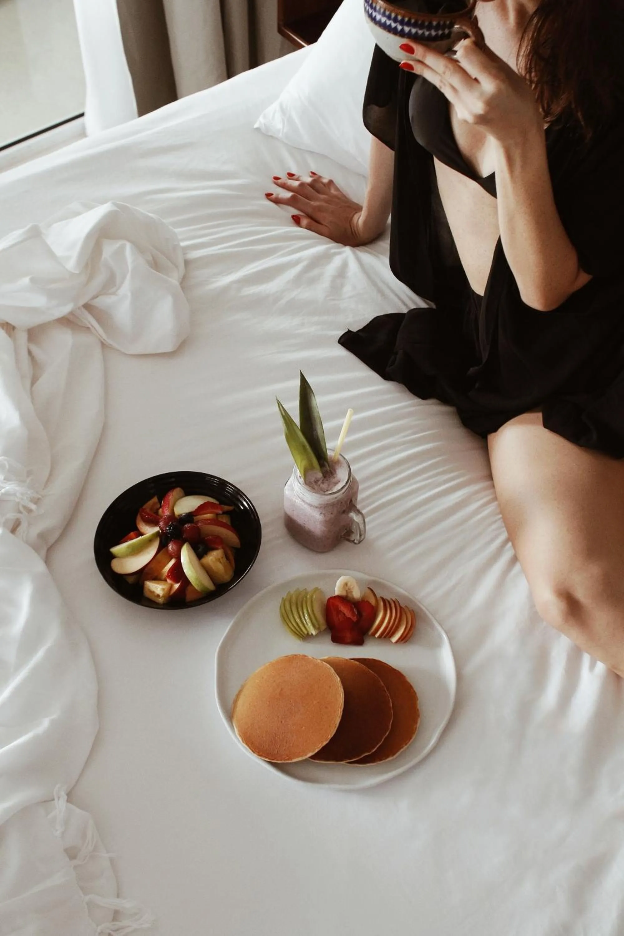 Breakfast in Noah Beach Hotel & Suites