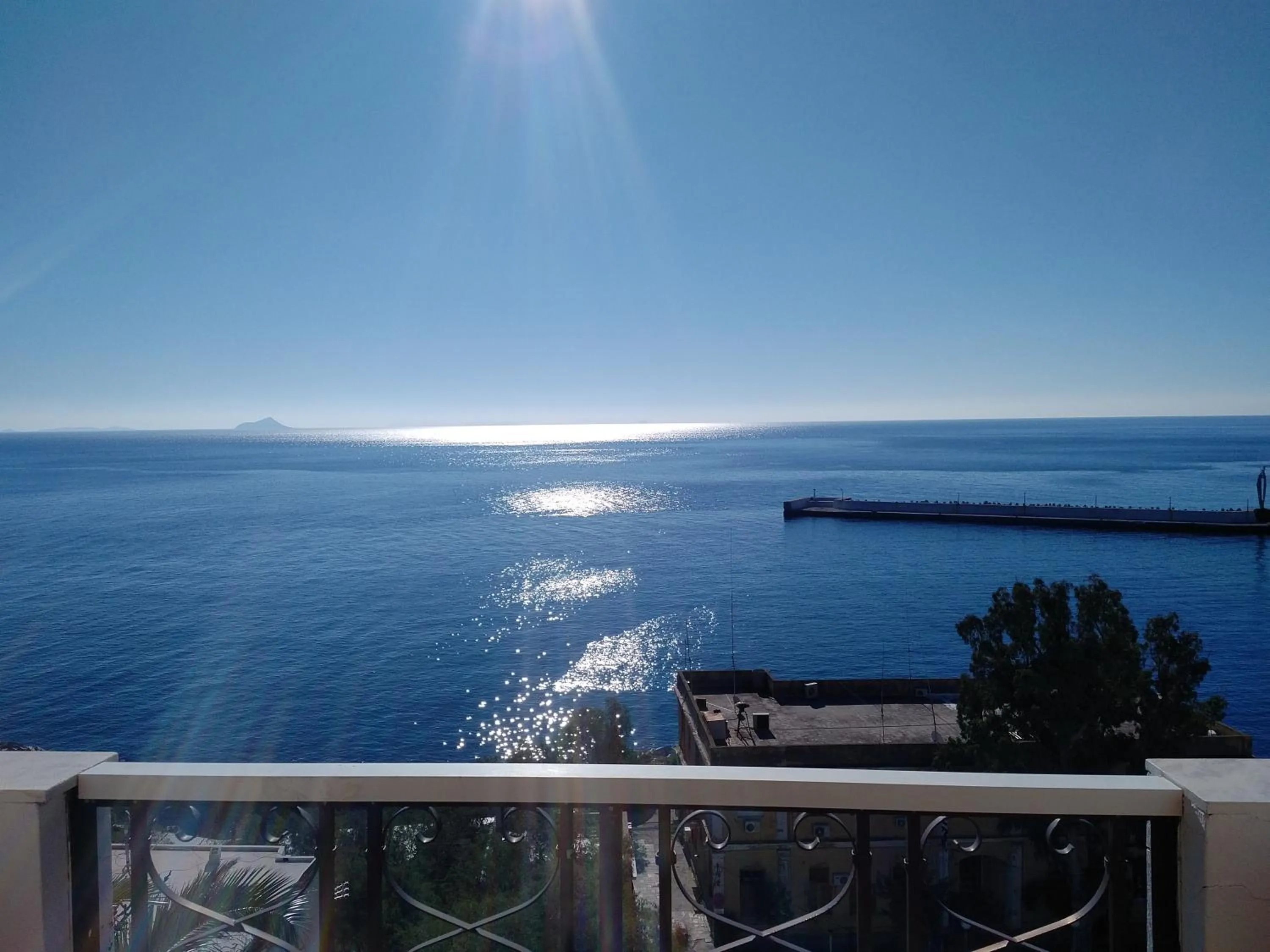 Balcony/Terrace in Κastro Ηotel