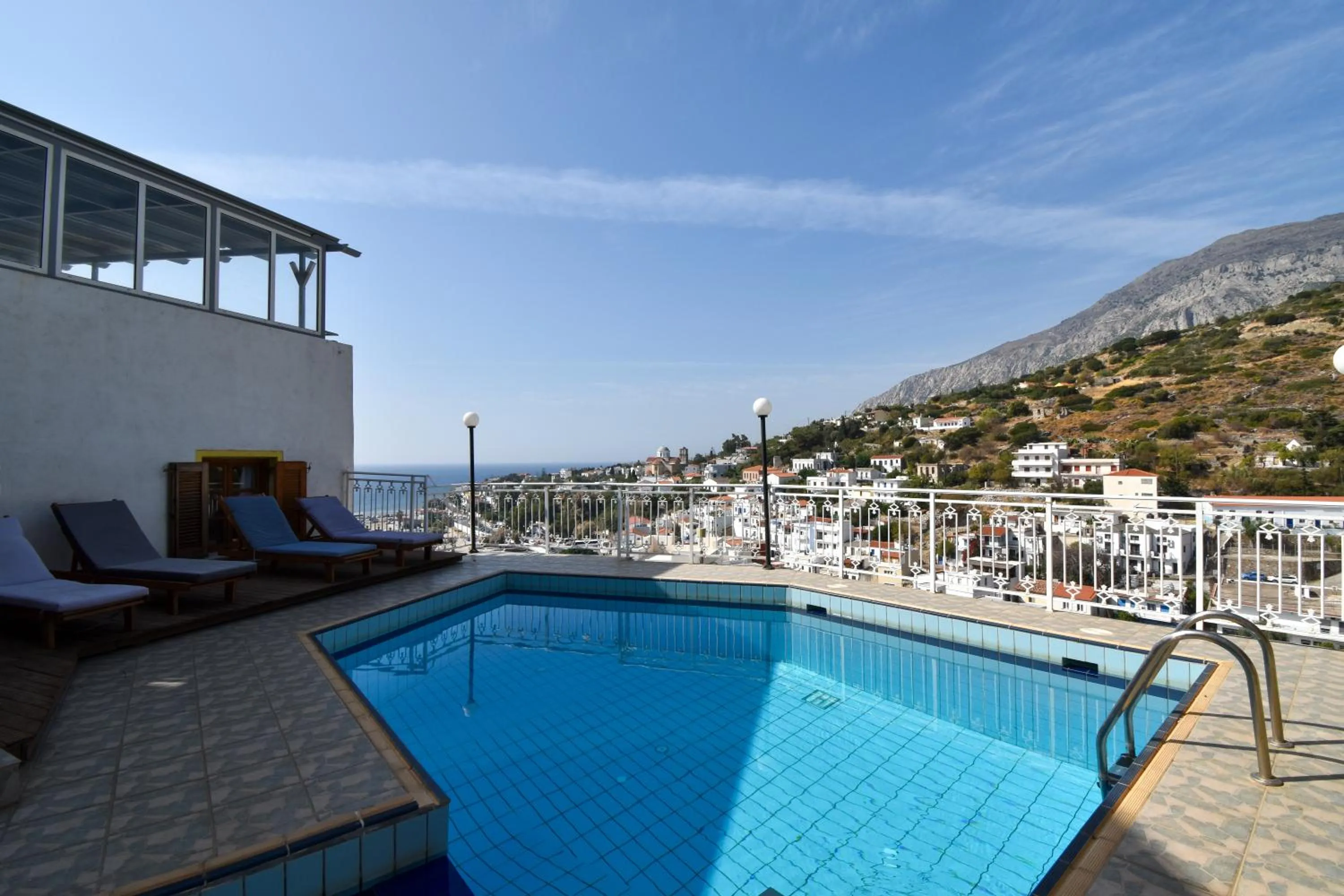 Patio in Κastro Ηotel