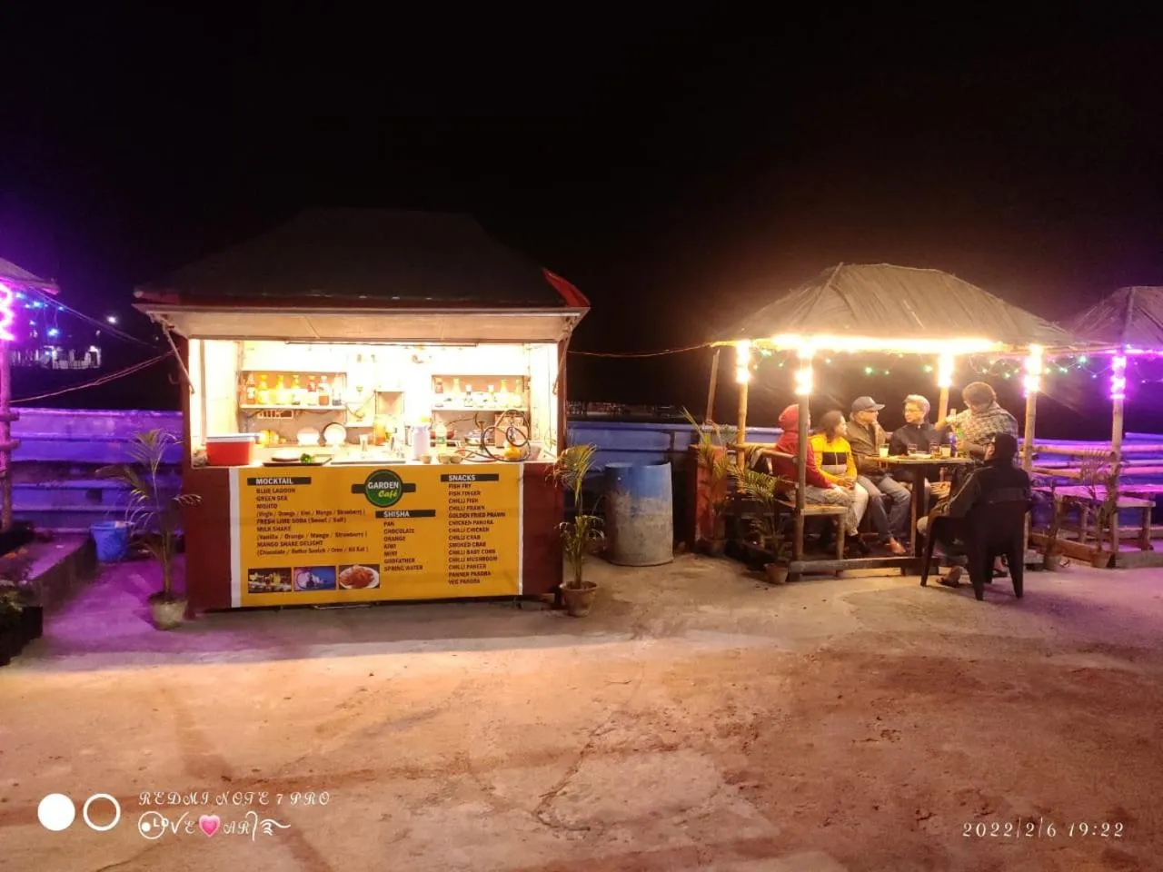 Food in Resort Garden Retreat Seaview