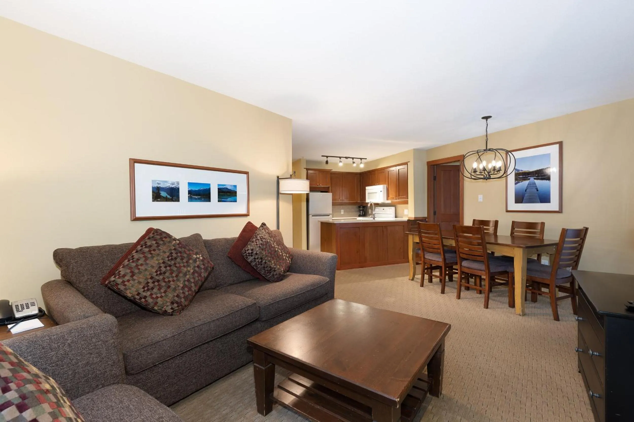 Living room in Copperstone Resort