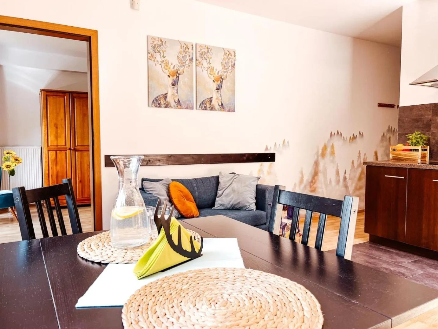 Kitchen or kitchenette in Przystanek Góry